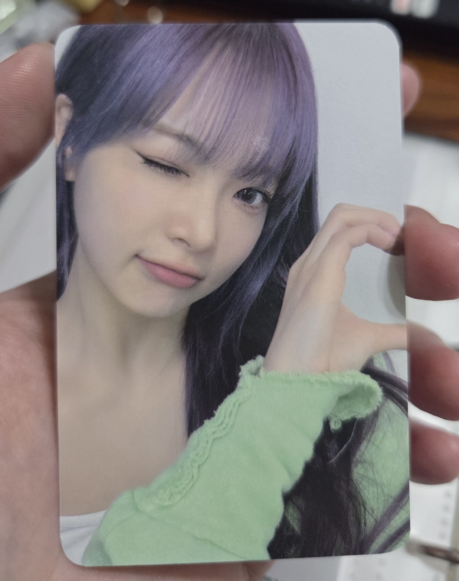 LE SSERAFIM 恩採 EUNCHAE EASY sw 2.0 幸運卡