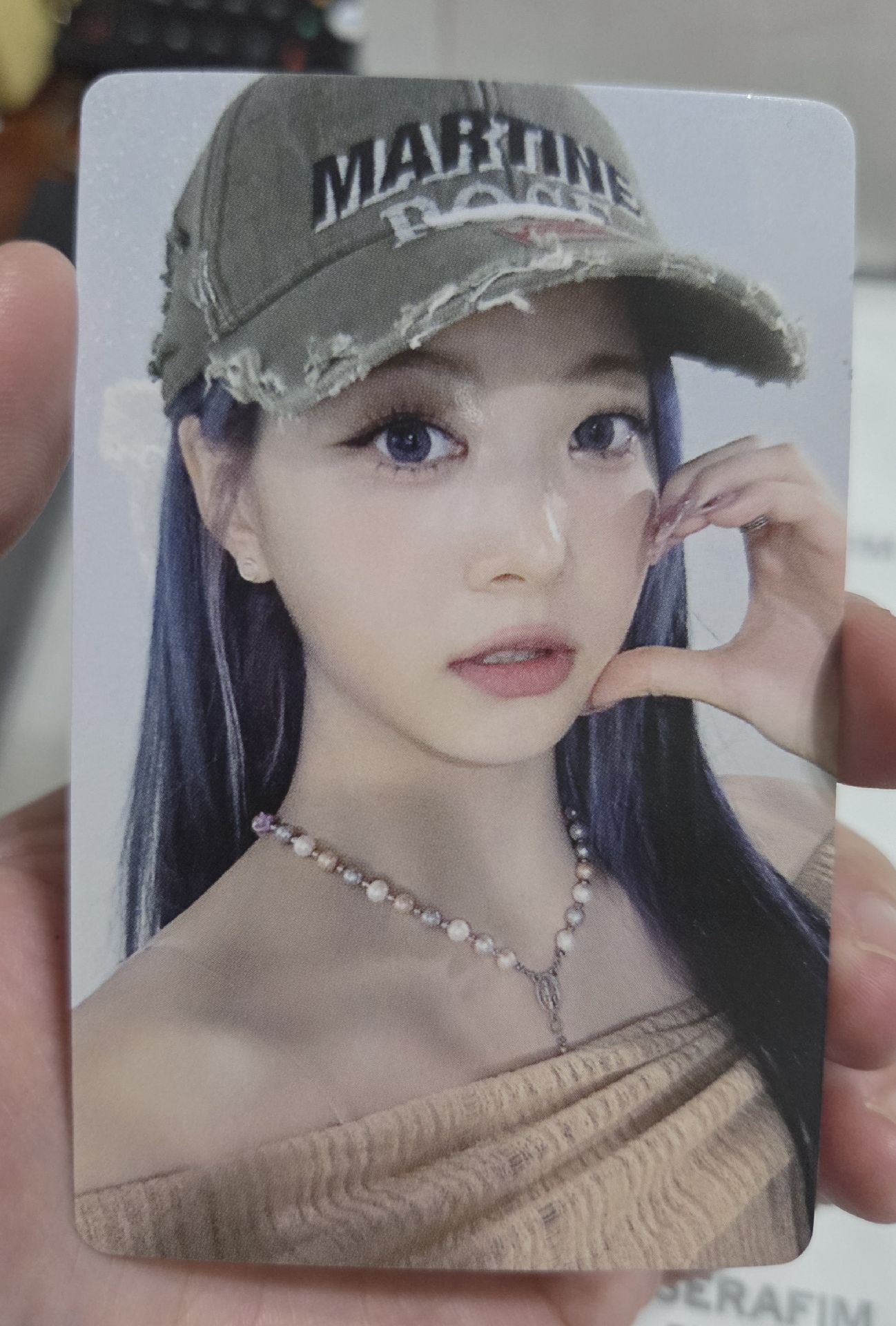 LE SSERAFIM 恩採 EUNCHAE EASY yzy 抽選卡 青島中簽