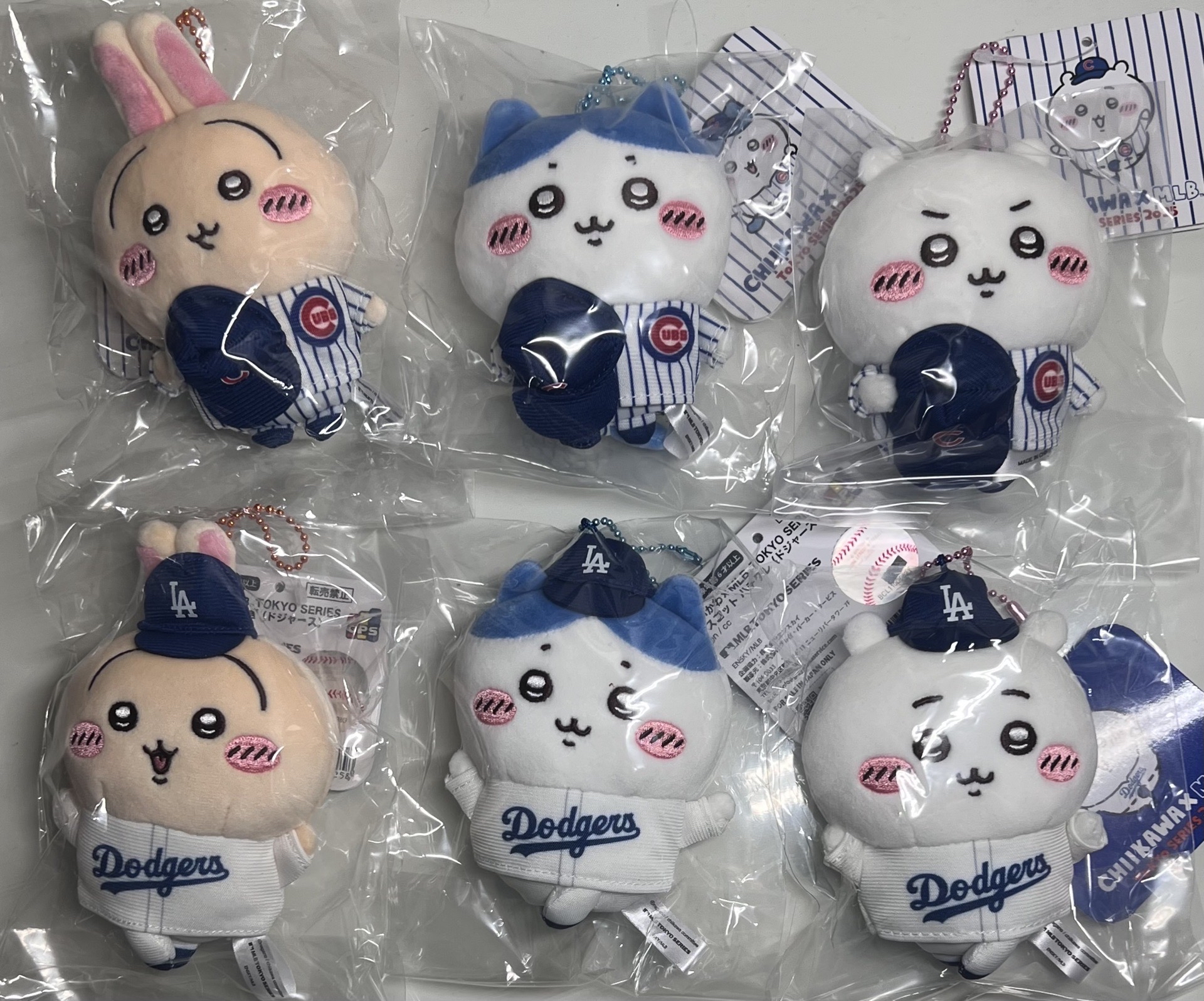 MLB道奇/小熊聯名 吉伊小八烏薩奇