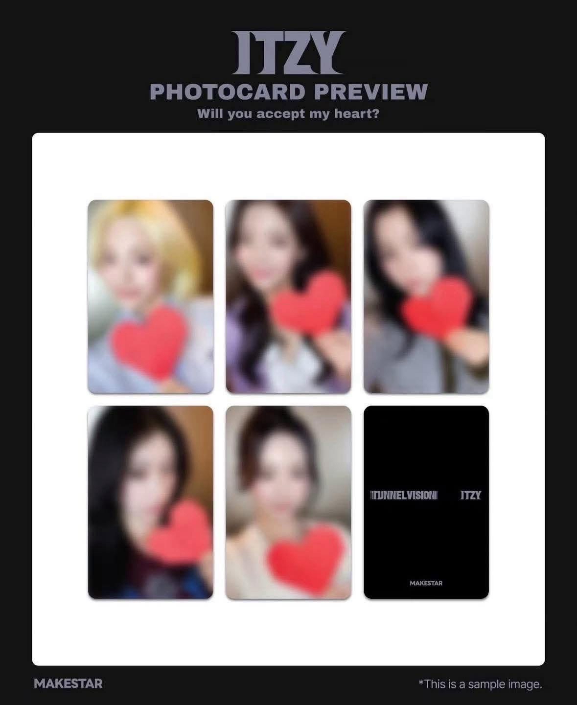 ITZY ms台北中簽卡