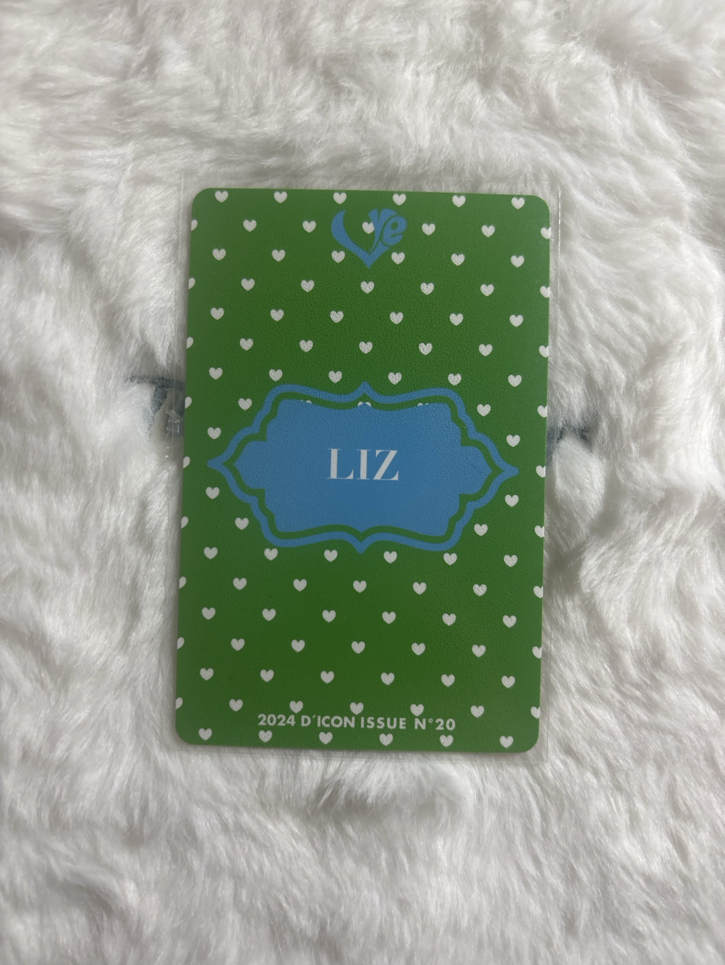 需多帶 Liz 栗子 DICON kkt A版 特典卡 