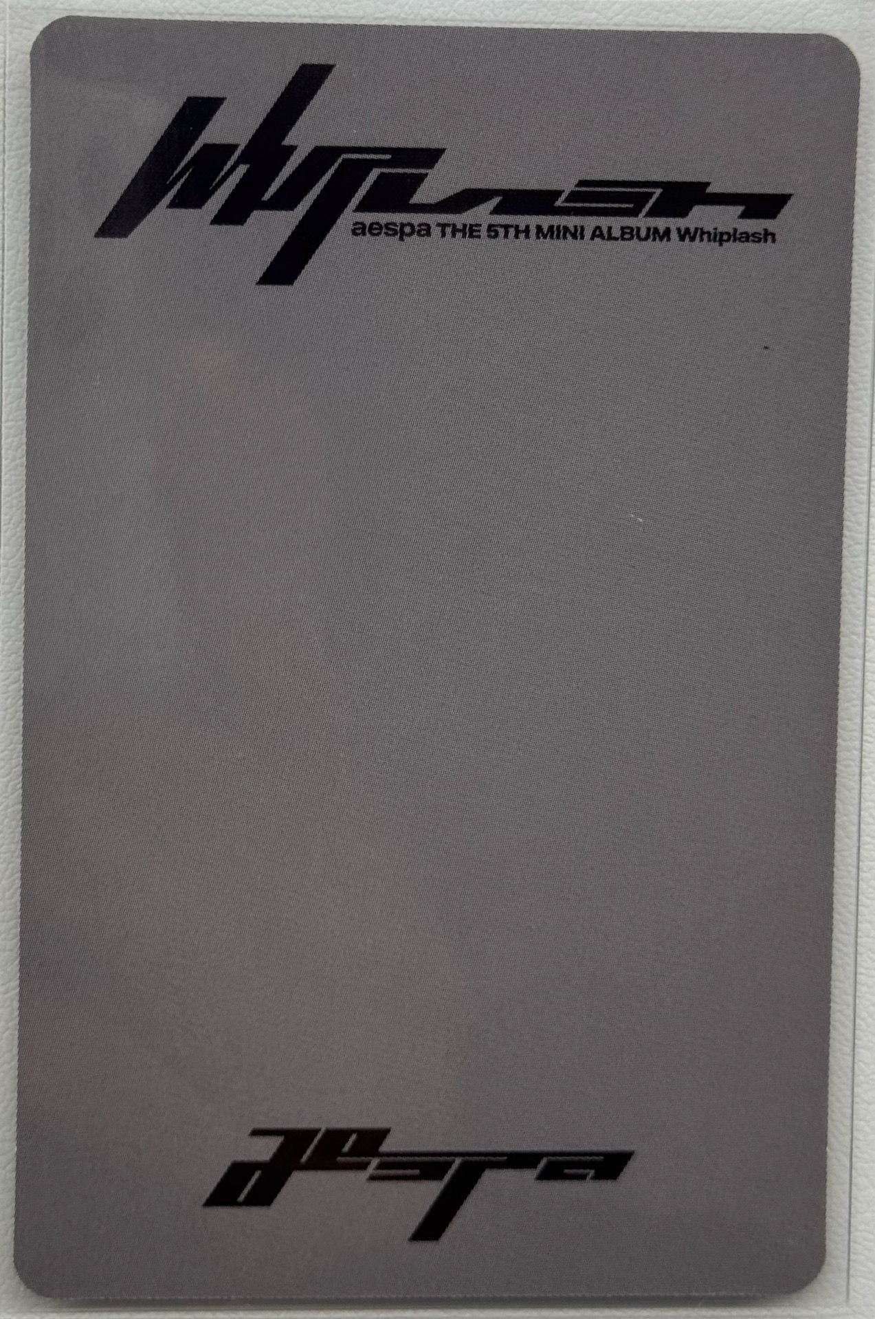 Whiplash 華納 特典卡 冬寧雙人卡B