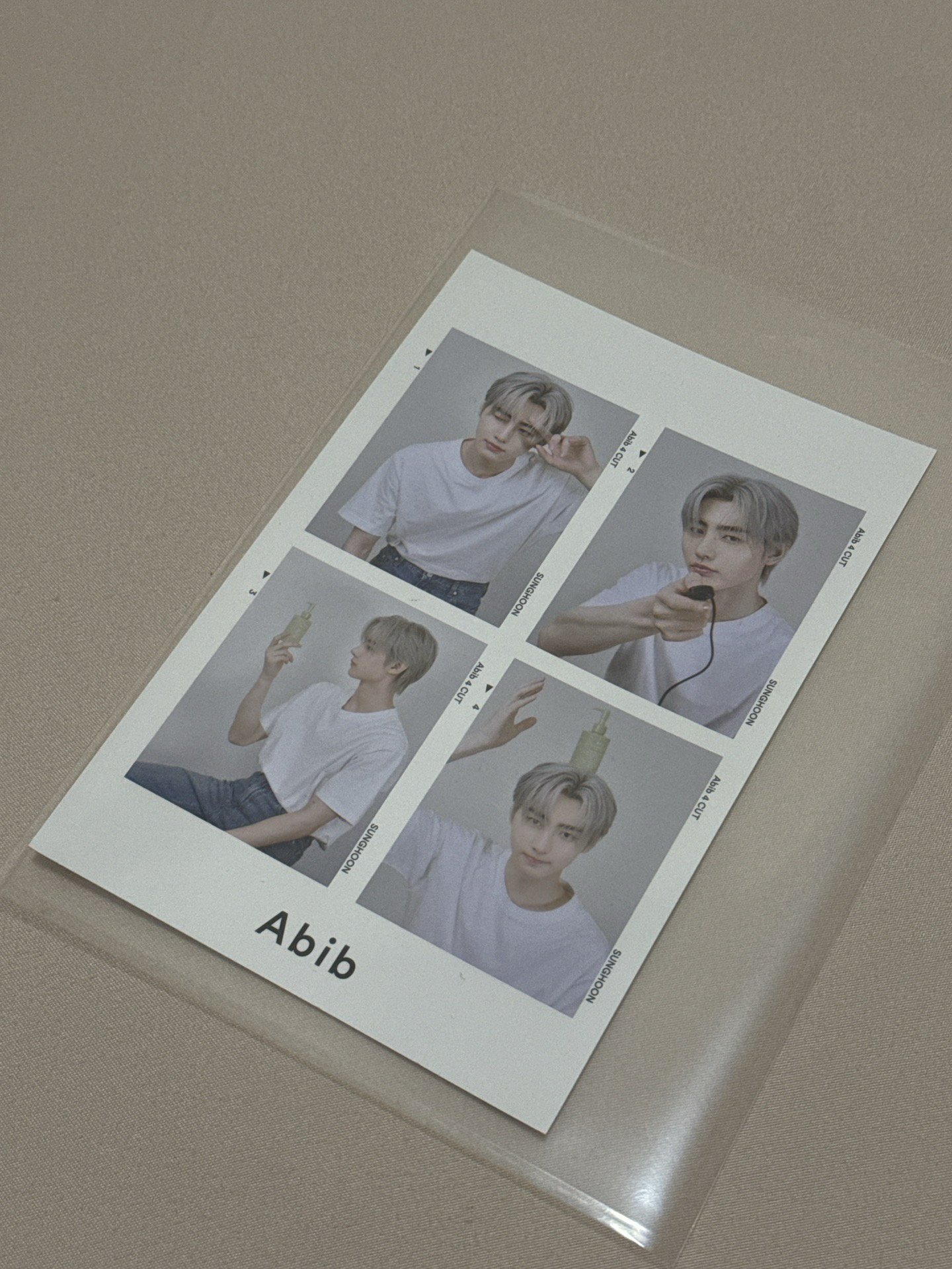 abib人生四格明信片 訓