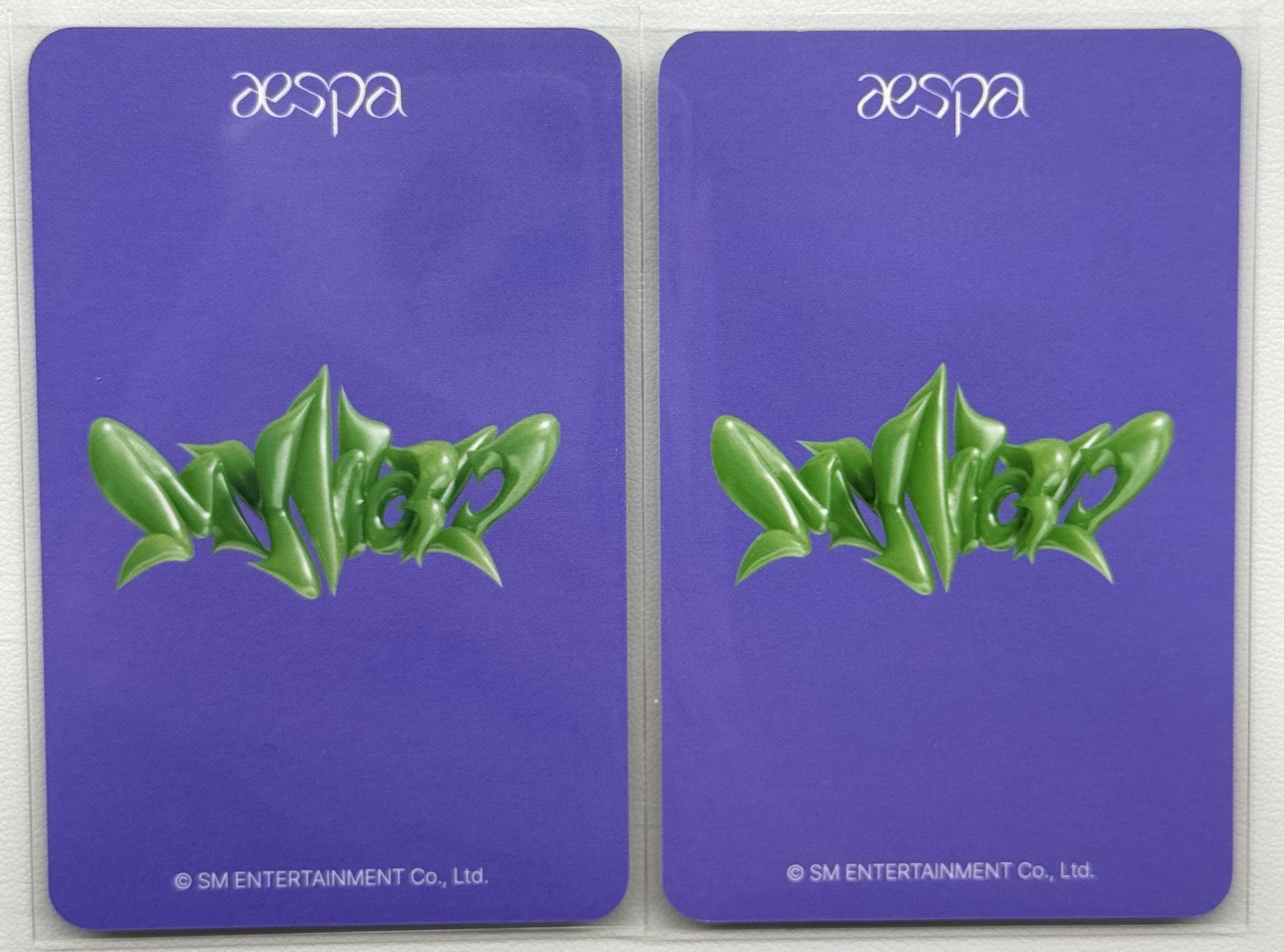 MY WORLD el 特典卡 3.0柚