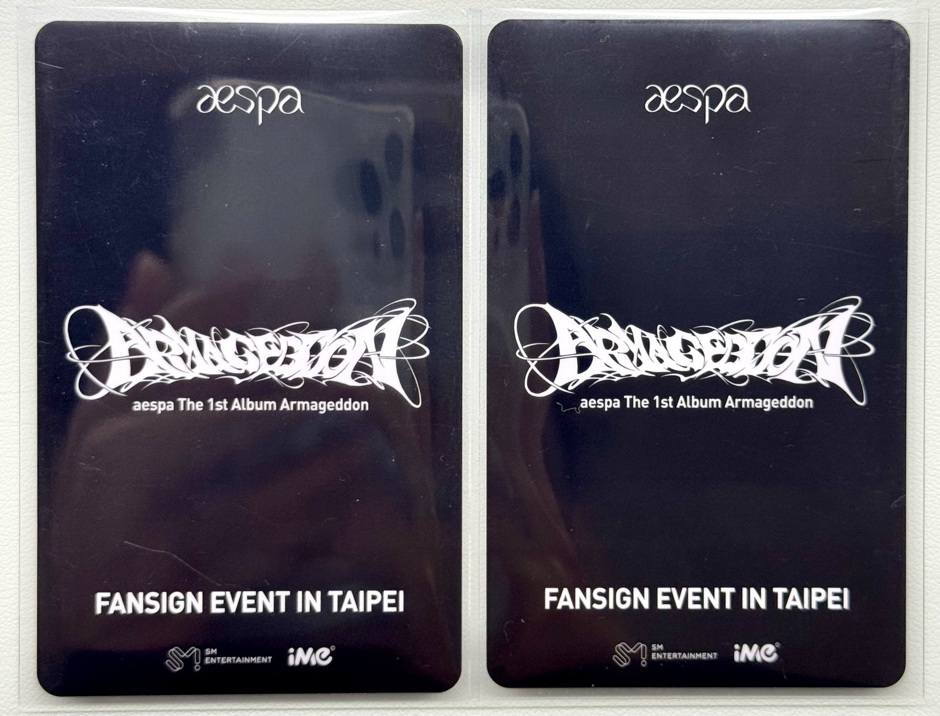 正規一 iMe 簽售卡 台北簽售柚