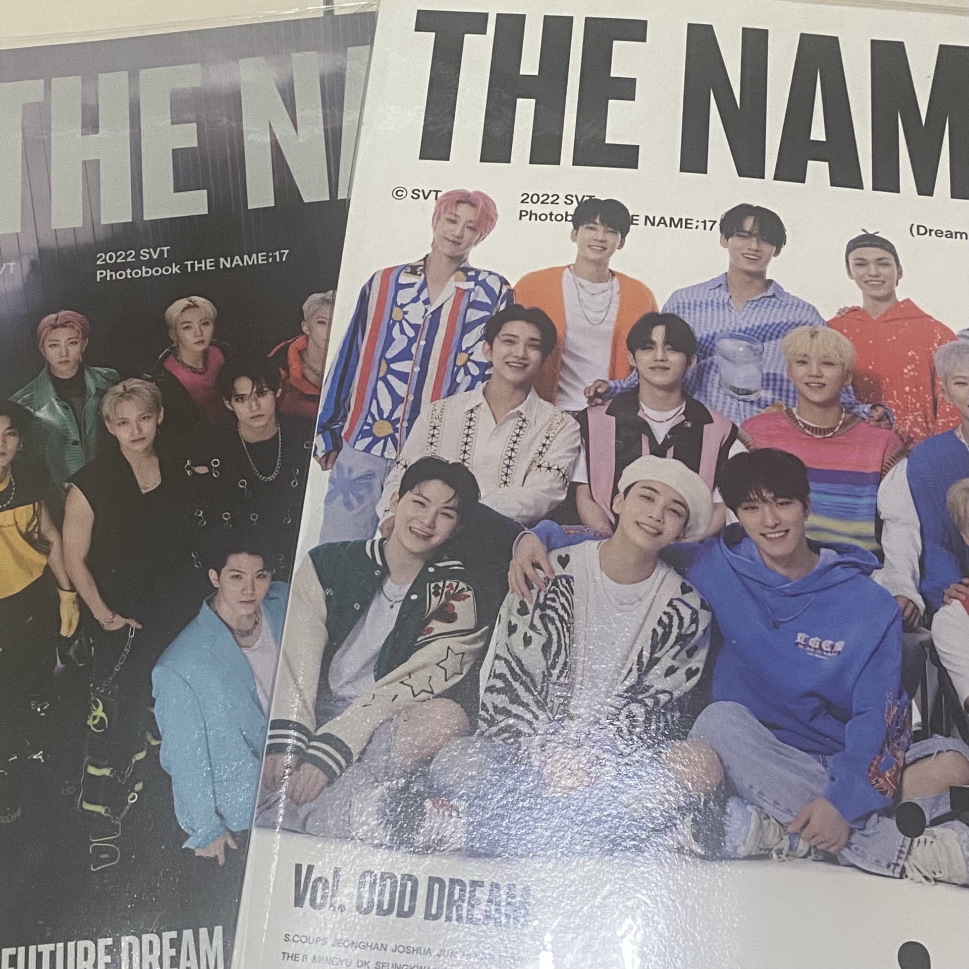 SEVENTEEN the name 黑白版