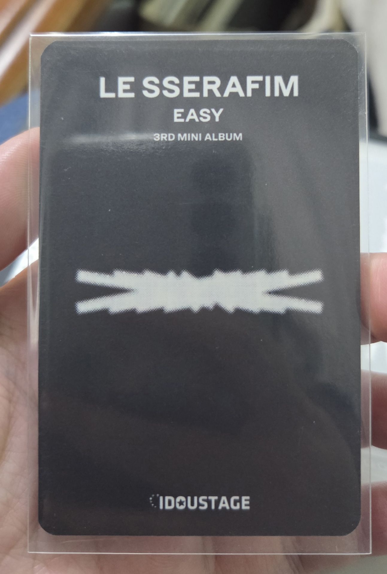 LE SSERAFIM 恩採 EUNCHAE EASY 愛豆驛站 幸運卡 2.0