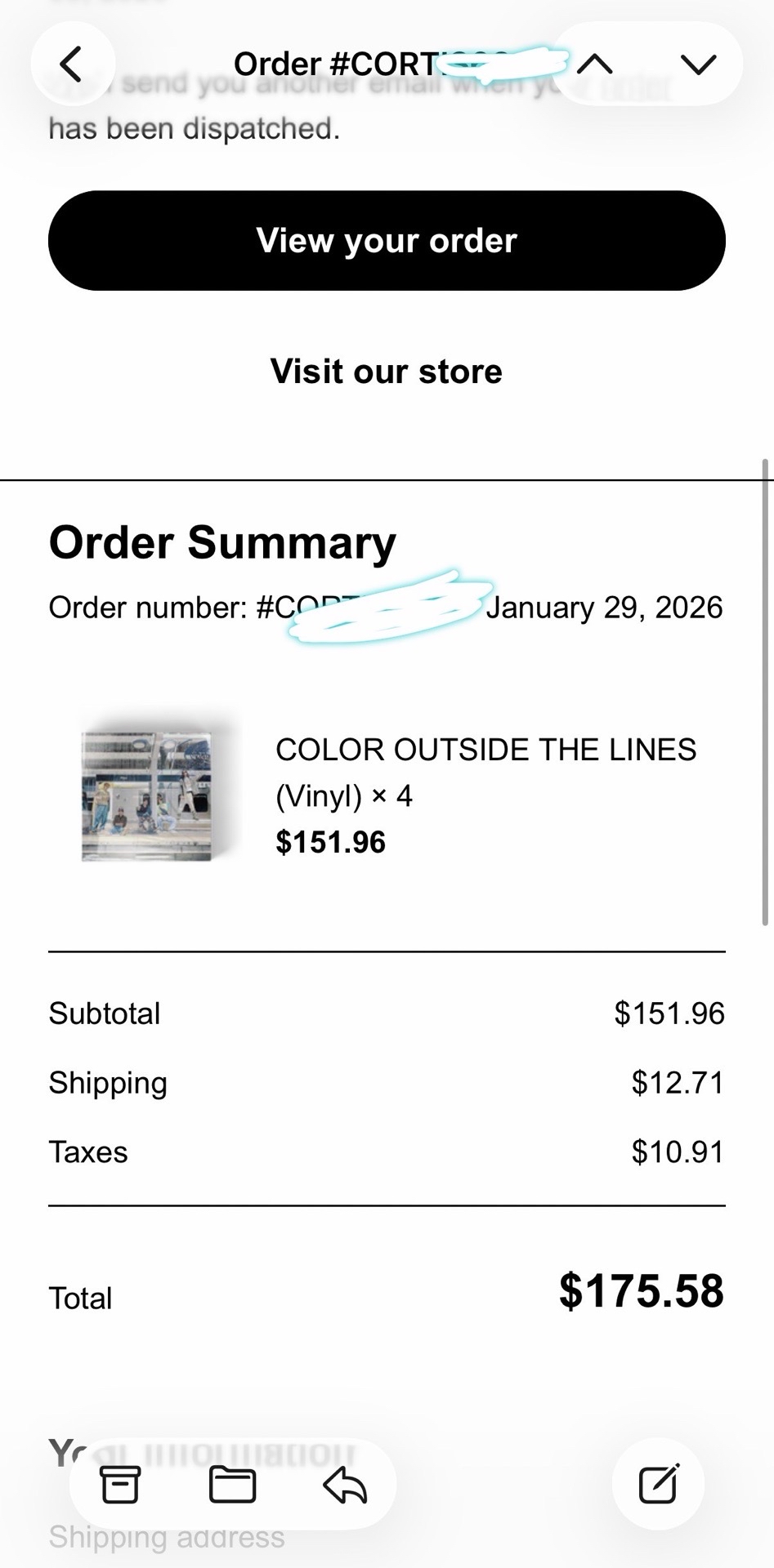 CORTIS 美通黑膠 非現 綁6.0馬