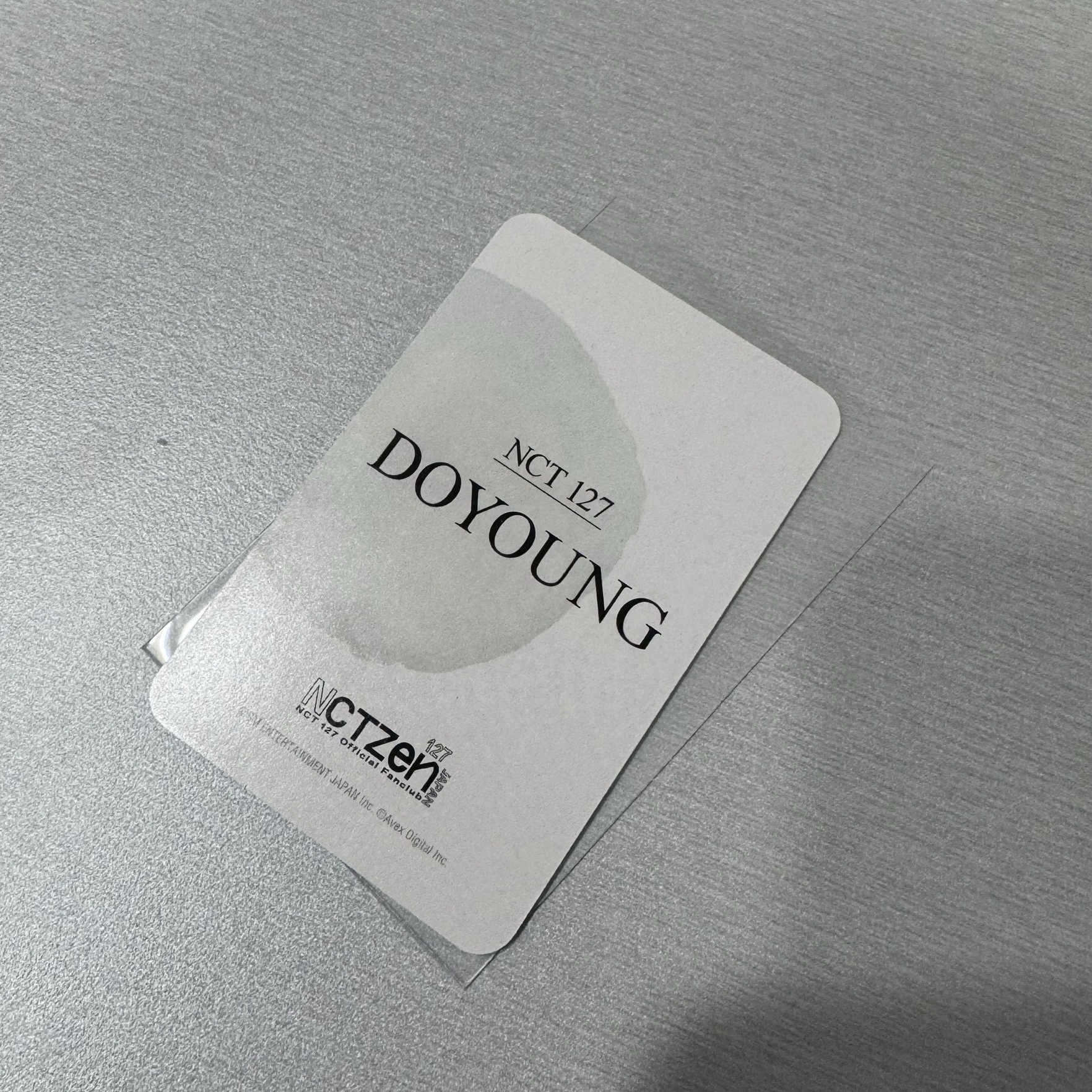 NCT127 NCTZEN 日本FC 會員禮卡 會員限定小卡 道英 Doyoung 小卡