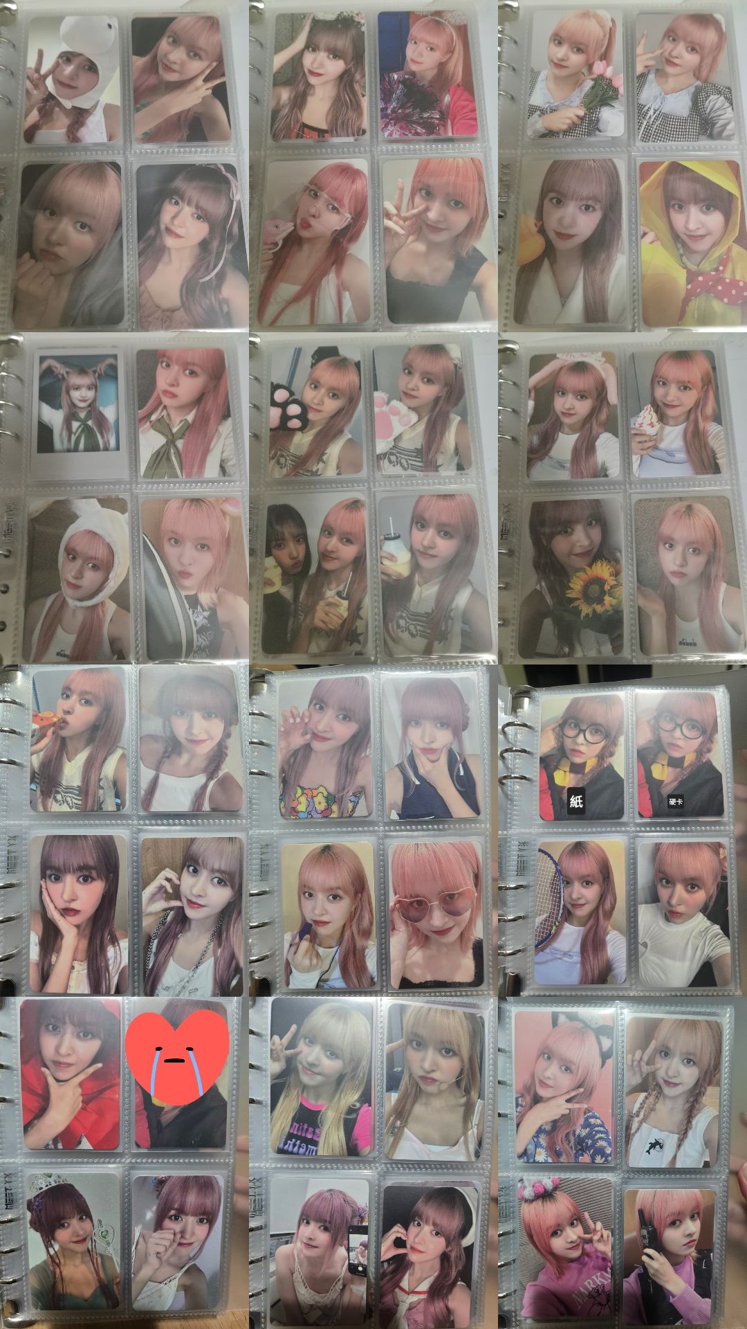 現貨 nmixx Lily 莉莉大盤 多早期小卡 熱卡 有中背 共163張