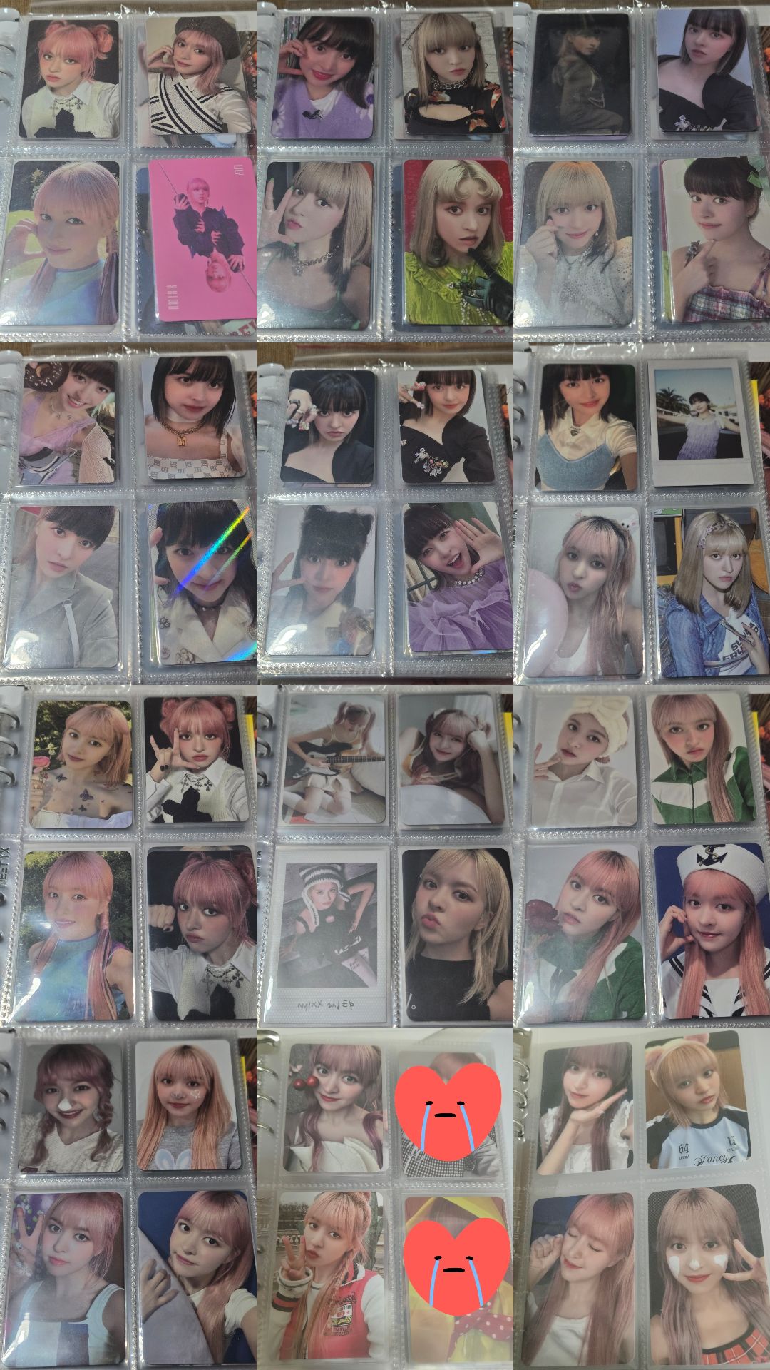 現貨 nmixx Lily 莉莉大盤 多早期小卡 熱卡 有中背 共163張