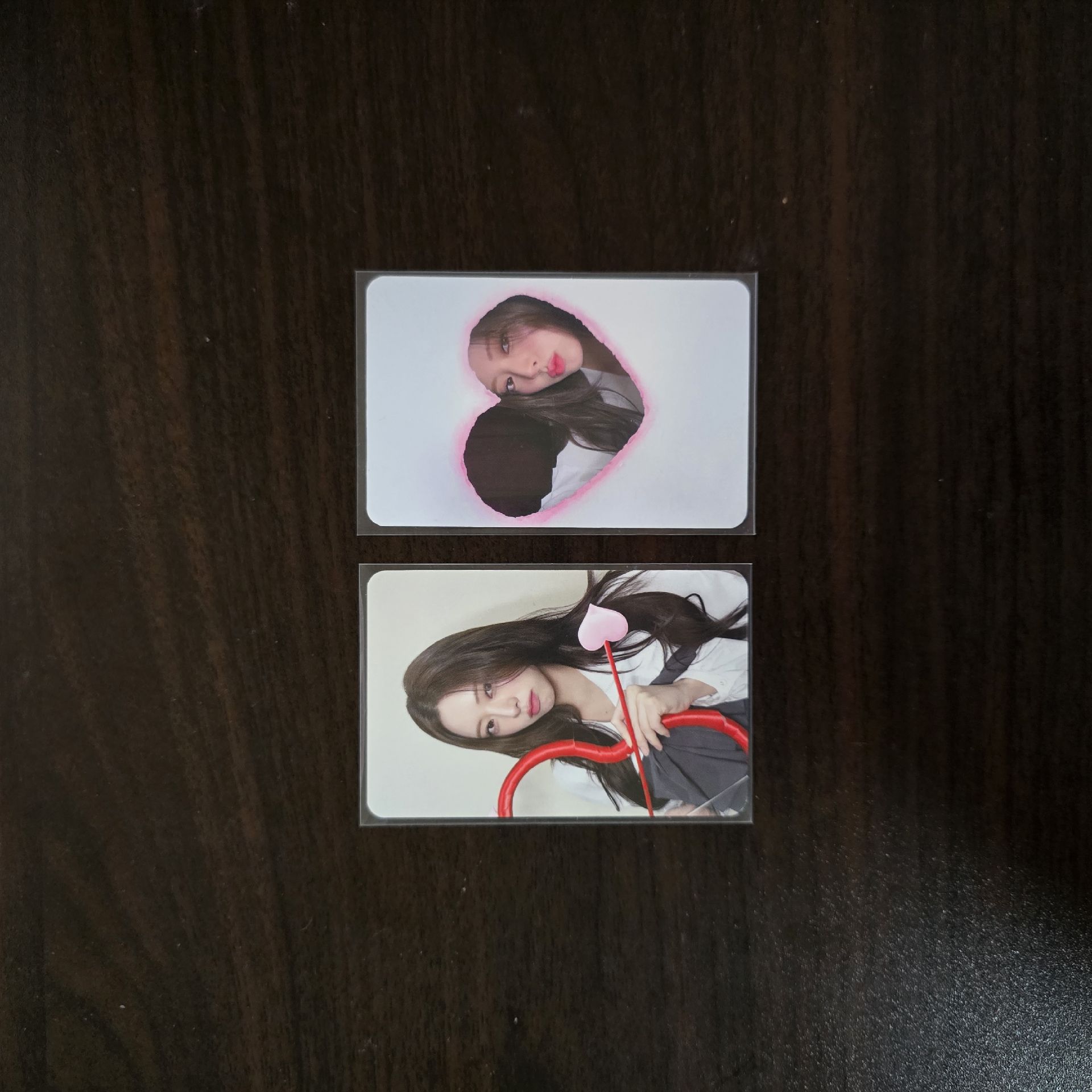 ITZY YUNA GOLD MS 12.0 簽售卡 邱比特 愛心相框