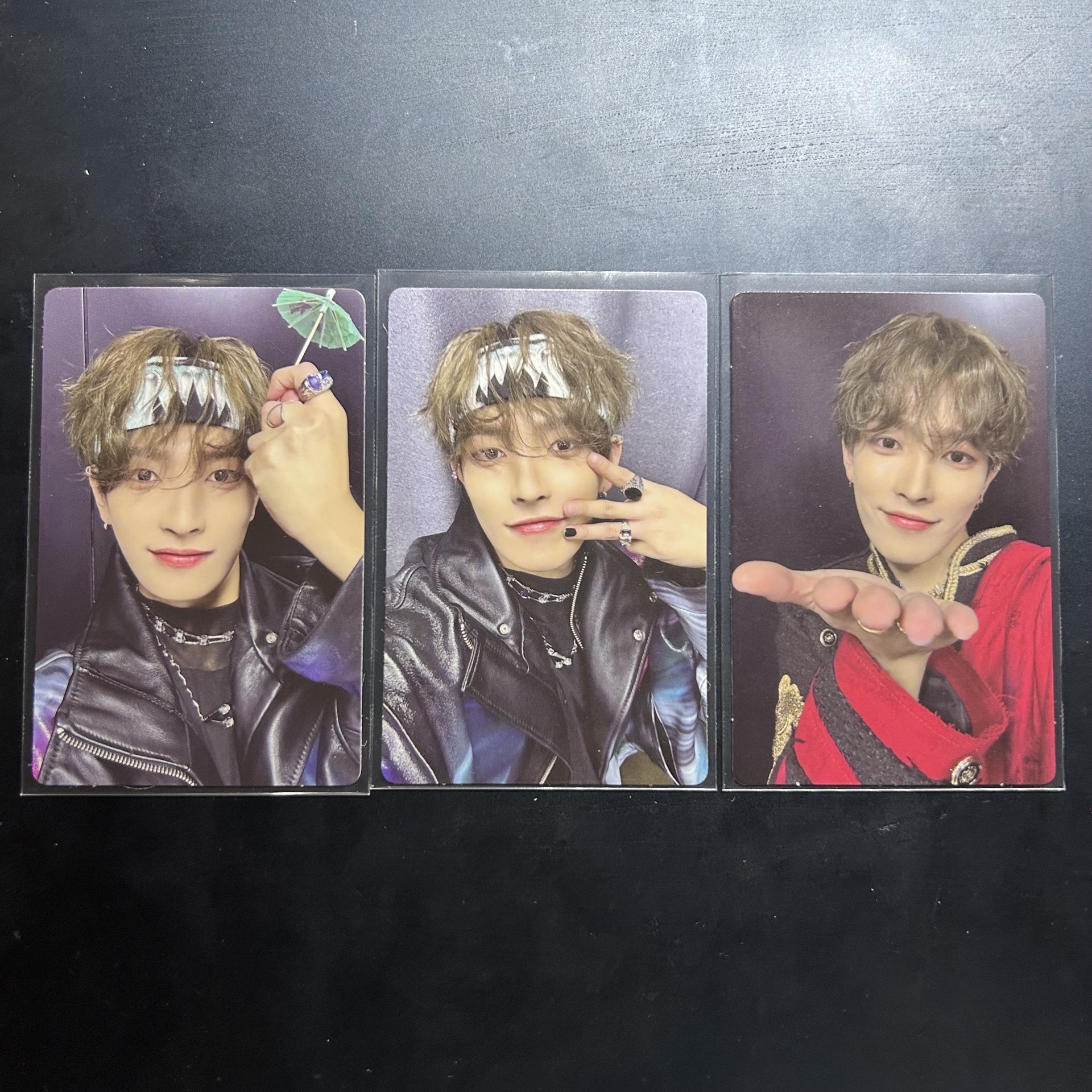 ATEEZ 金弘中卷髮特典*3