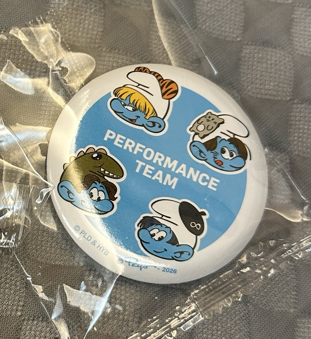 徽章_表演隊大頭（透明包裝有廠損