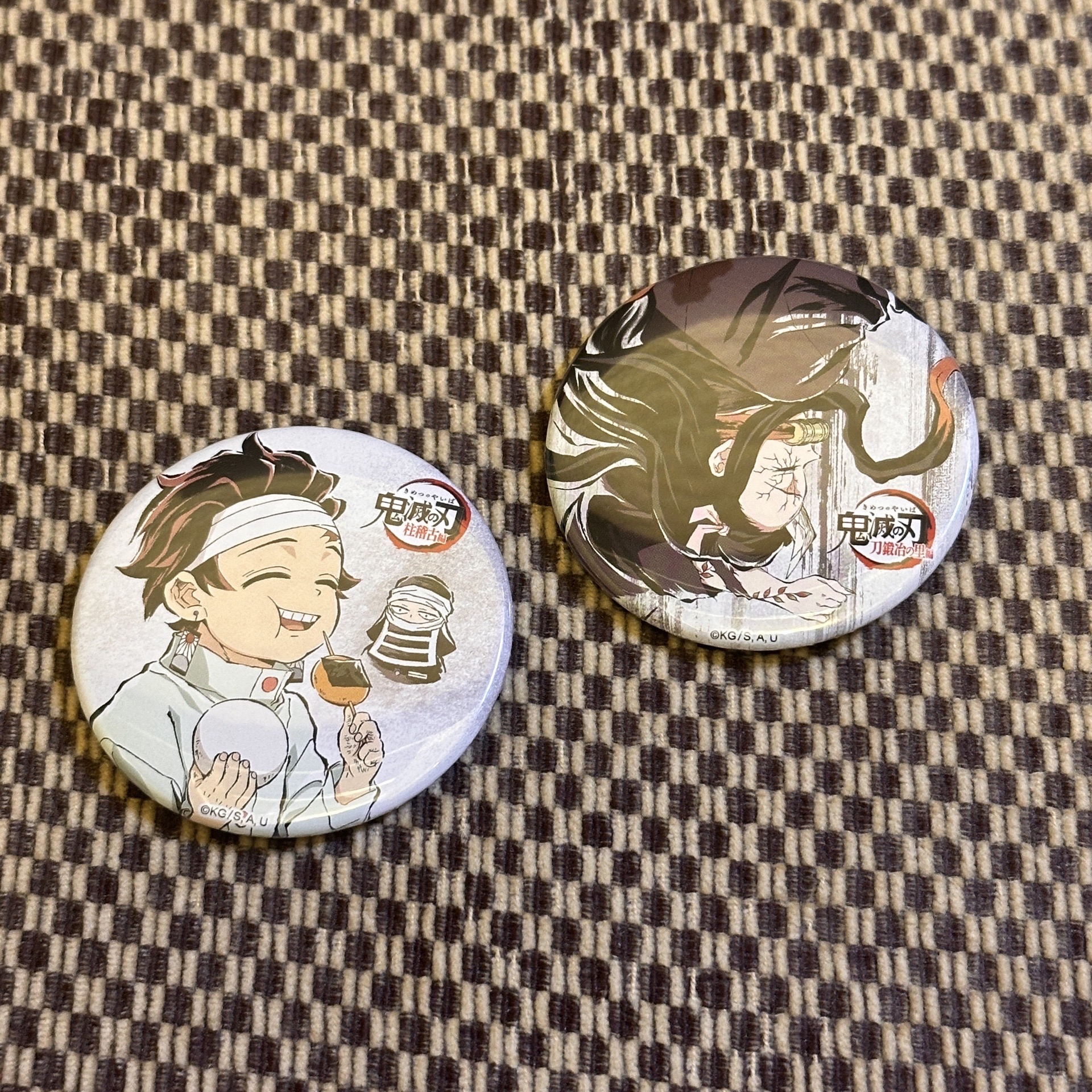 鬼滅之刃 全集中展 幕間畫徽章 炭治郎 禰豆子