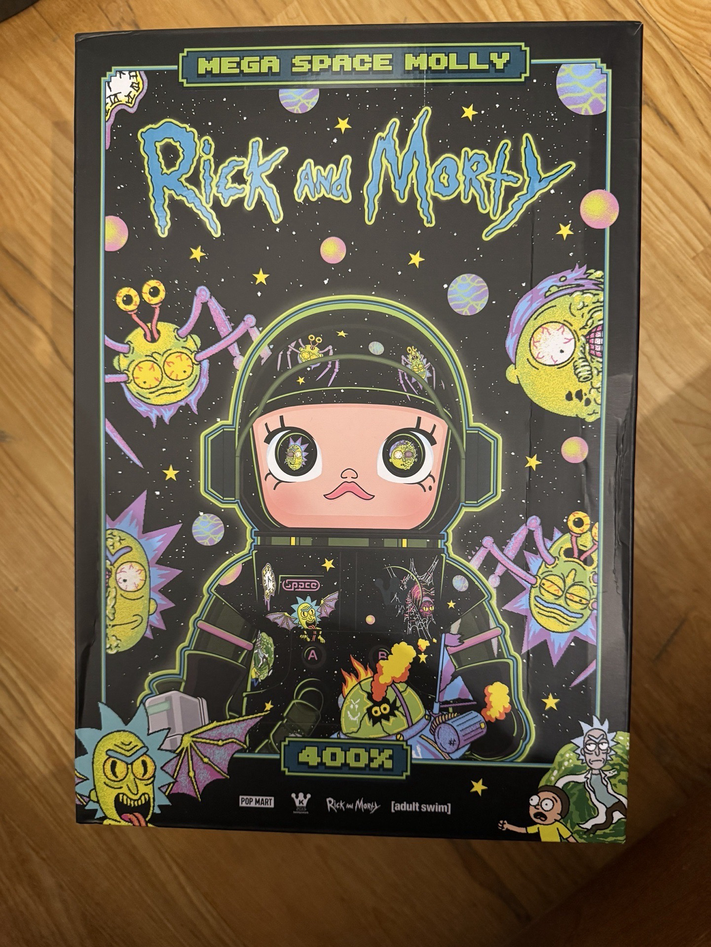 泡泡瑪特 MOLLY 瑞克和莫蒂400%