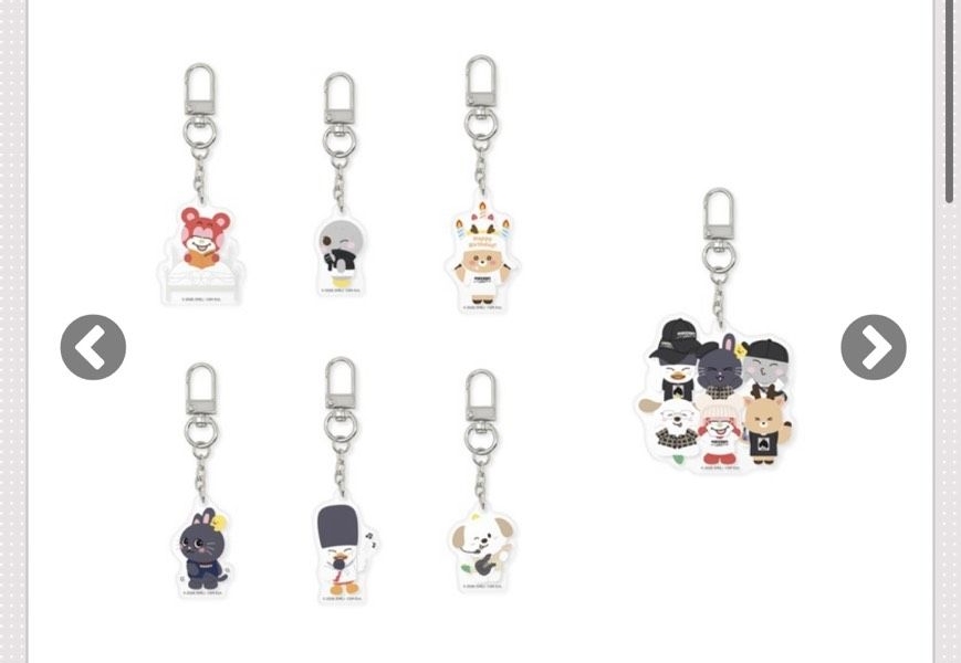 RIIZE 隨機壓克力吊飾鑰匙圈