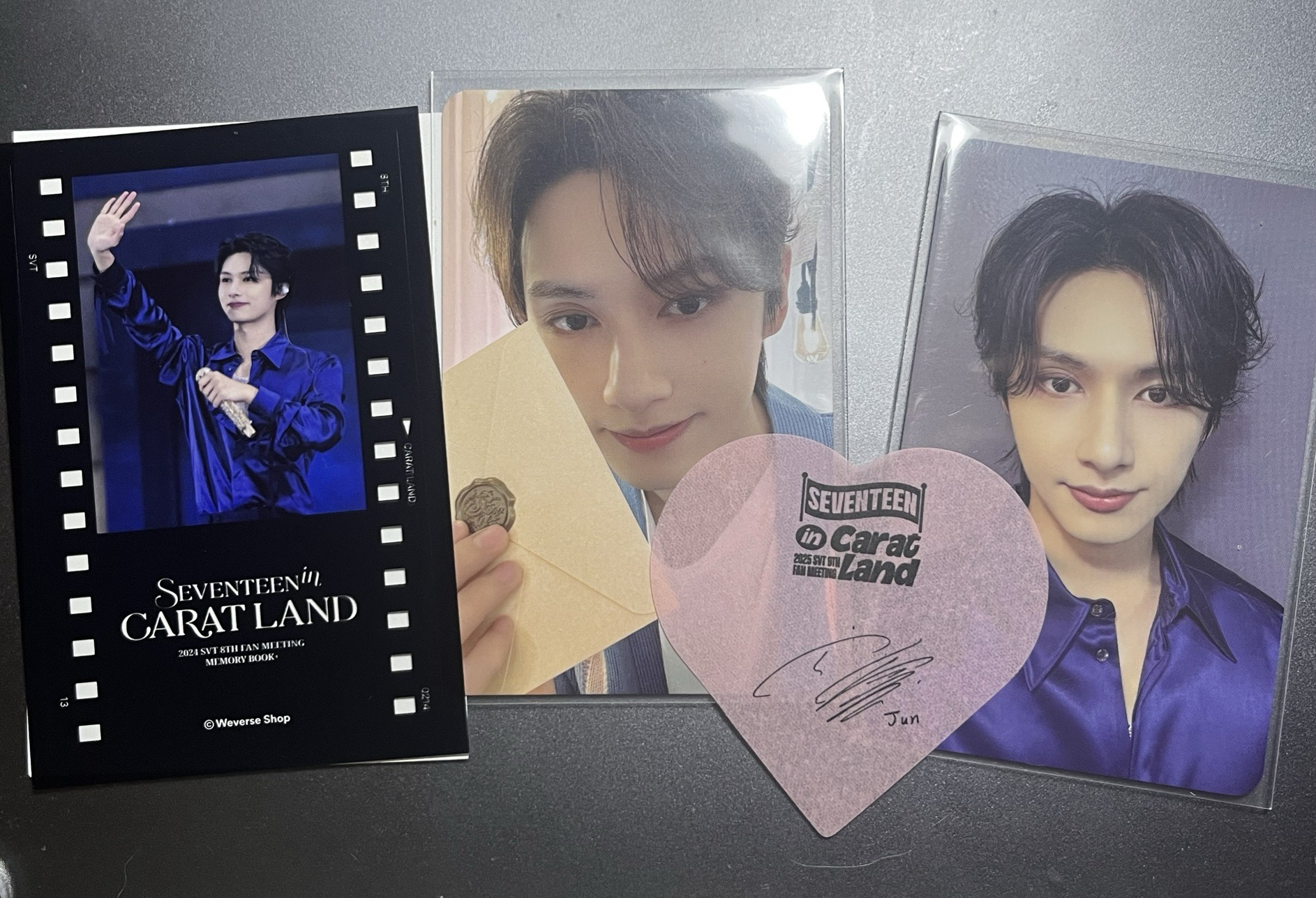 （送克拉島紙花）俊克拉島回憶錄小卡*3+25Home小卡*2+its特典明信片