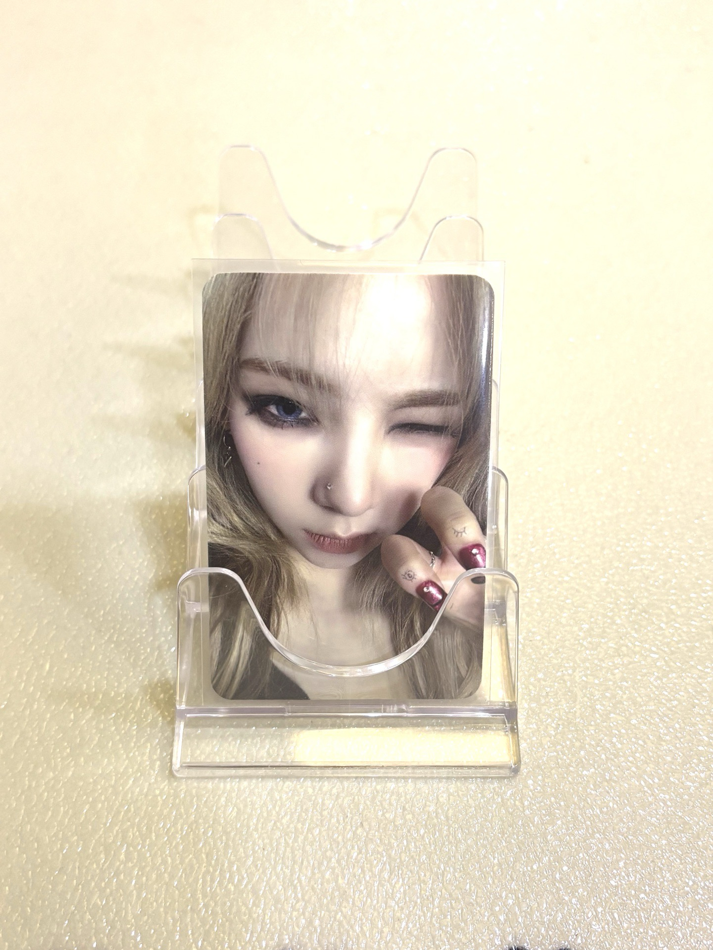 【現貨】柚 MY WORLD sr 特典卡 星河預售B