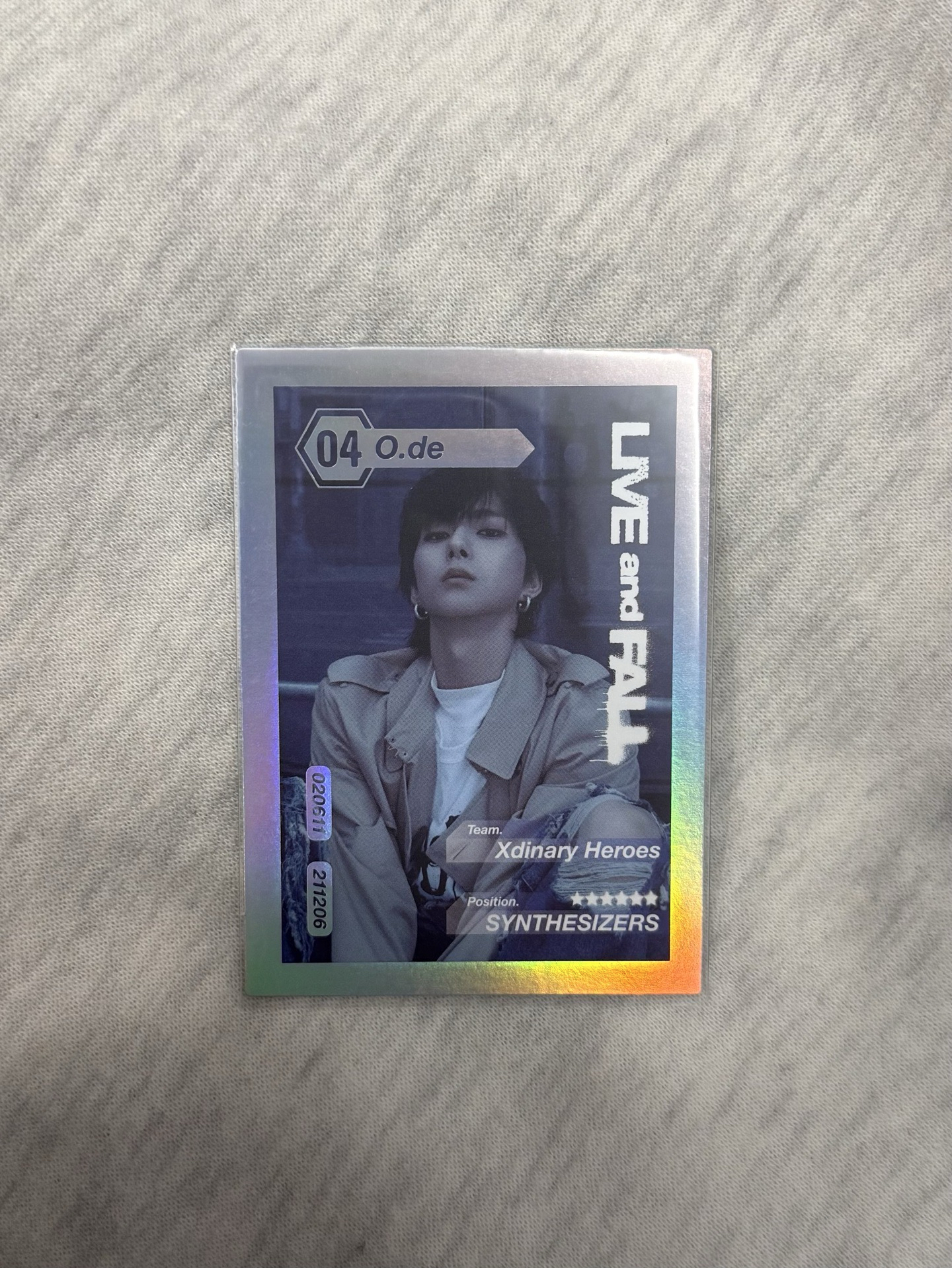 O.DE LIVE AND FALL遊戲卡