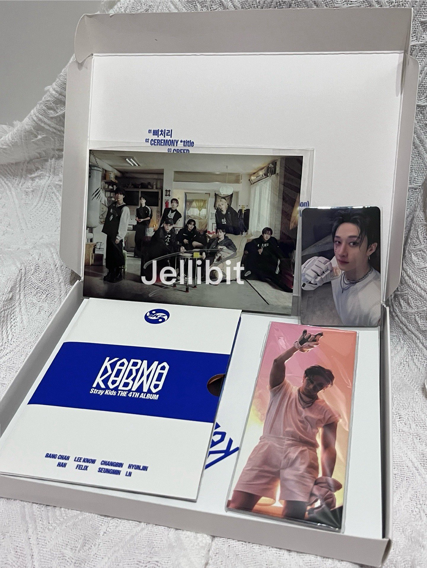 【盒損】城 KARMA美通親簽全專