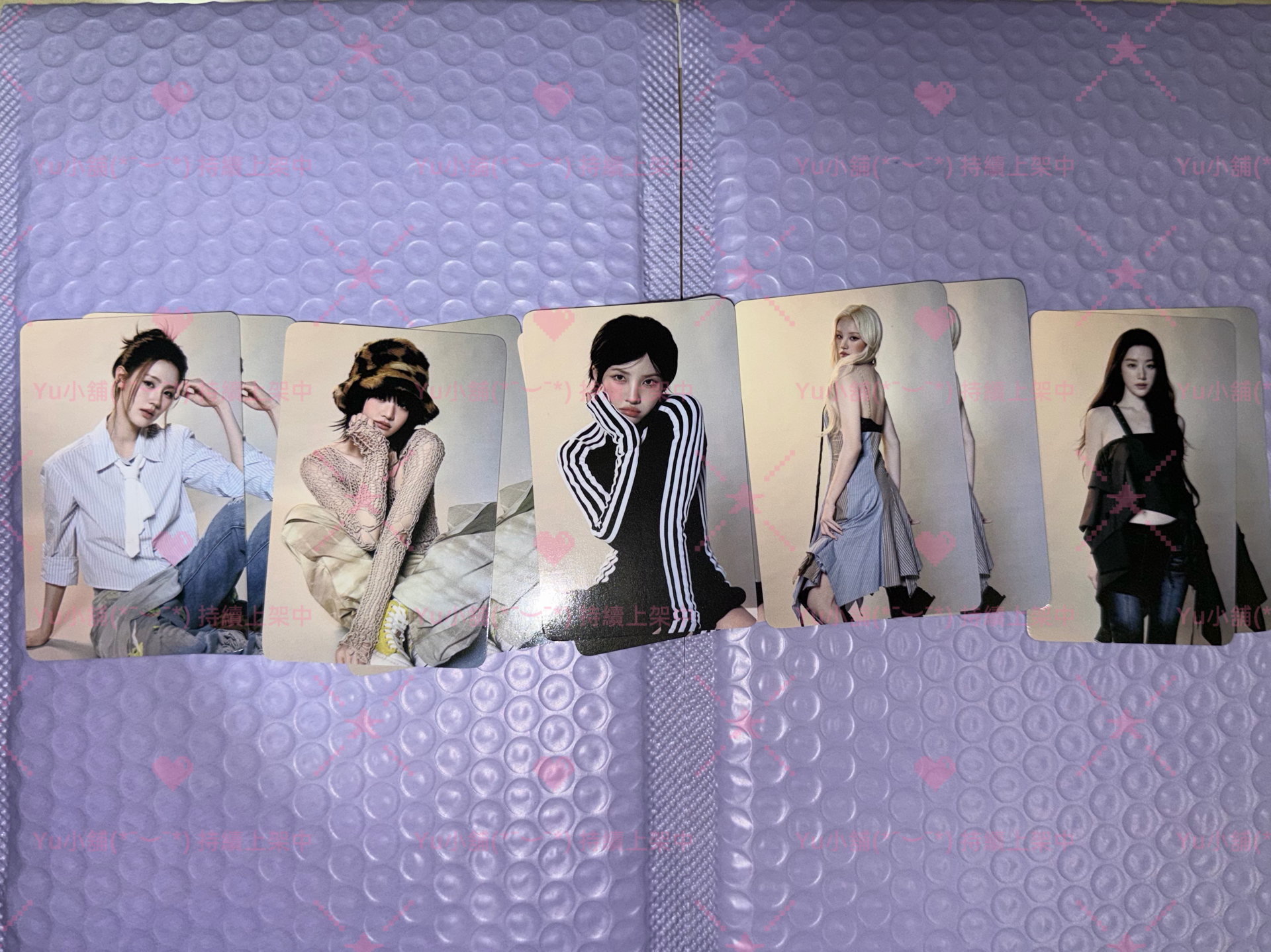 展覽快閃店 cube 隨機卡 官拍B ver.一套五張