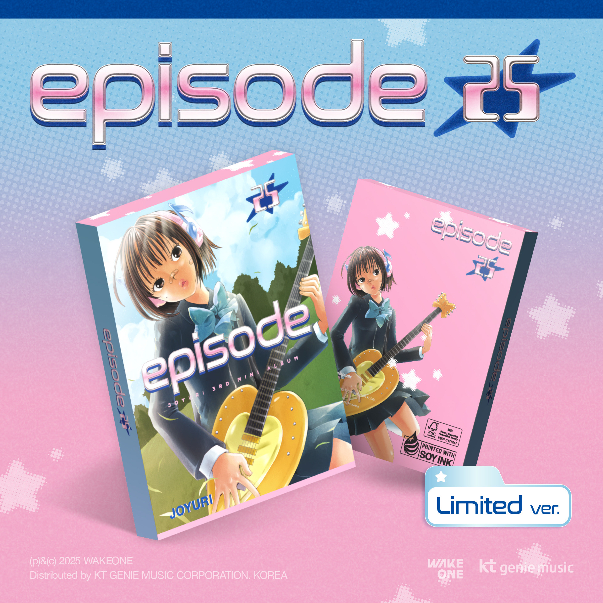 曺柔理 The 3rd Mini Album 'Episode 25 Limited ver 空專