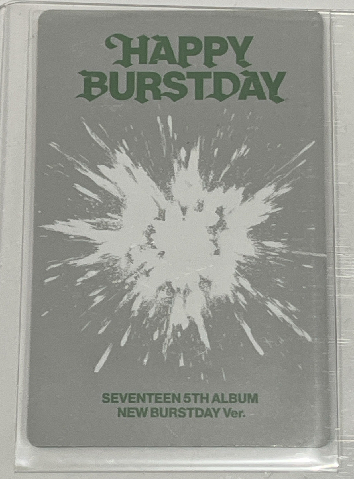 正五 專卡 new burstday ver. 奎