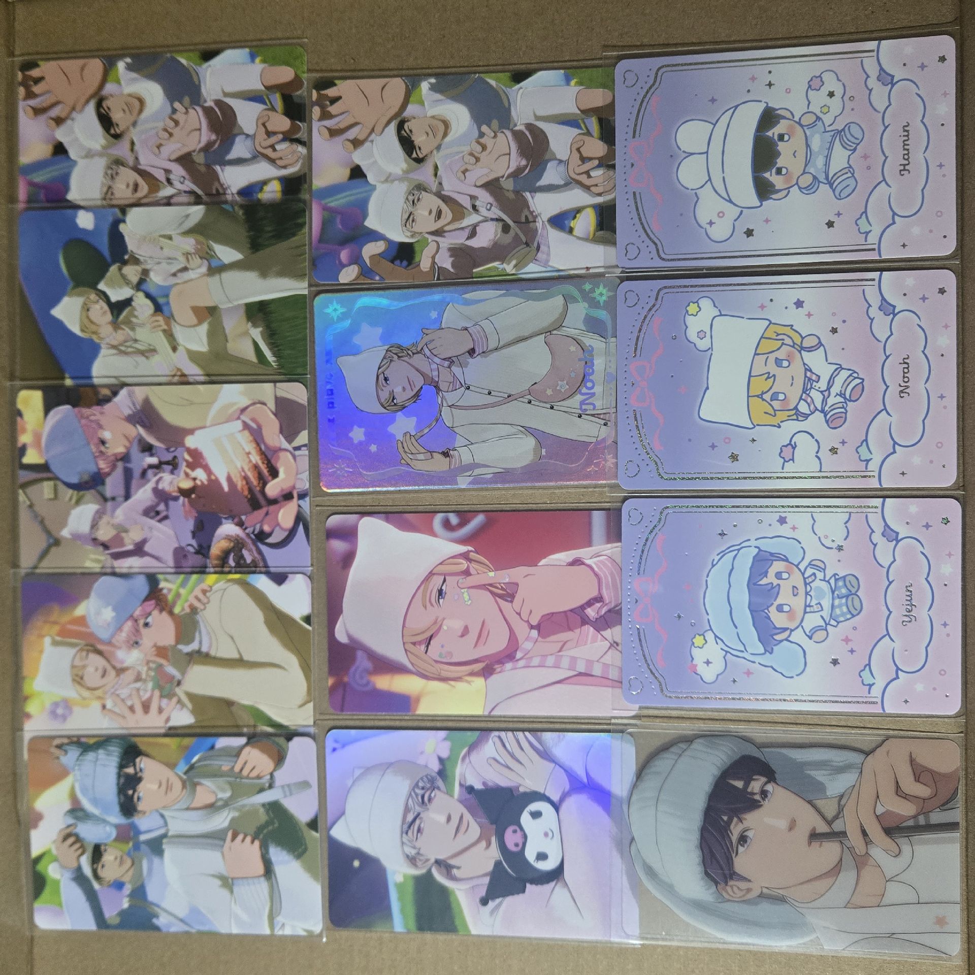 PLAVE「PLBBUU」電子專專卡 雙人卡 閃卡 吸管卡