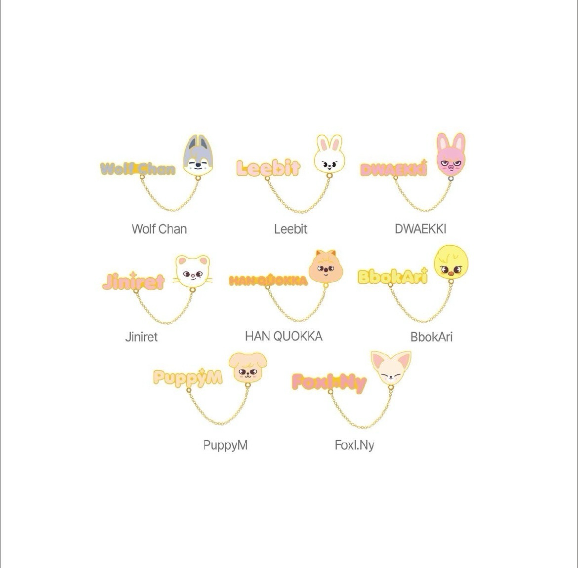 中國快閃店別針 玟寅