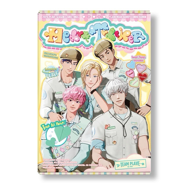 PLAVE 26SG 年曆 含YT特典