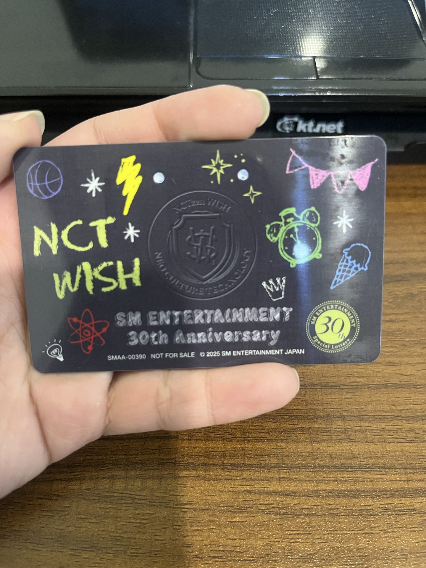 NCT Wish SM30抽選團卡