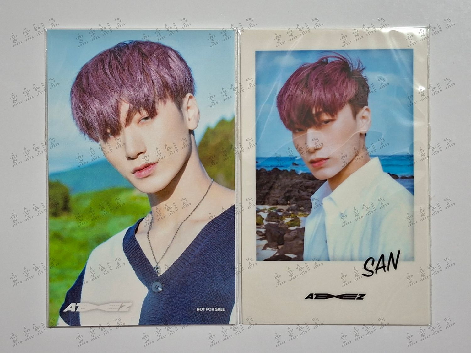 ATEEZ SAN DREAMERS HMV POB LOTTERY E賞 STICKER SET