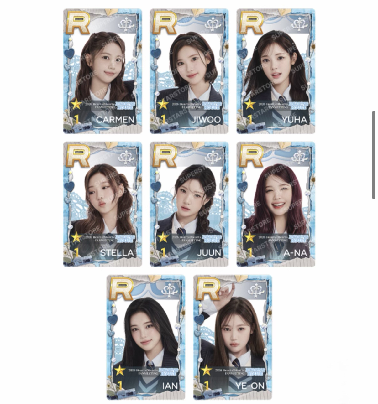 H2H HEARTS 2 HOUSE 遊戲卡