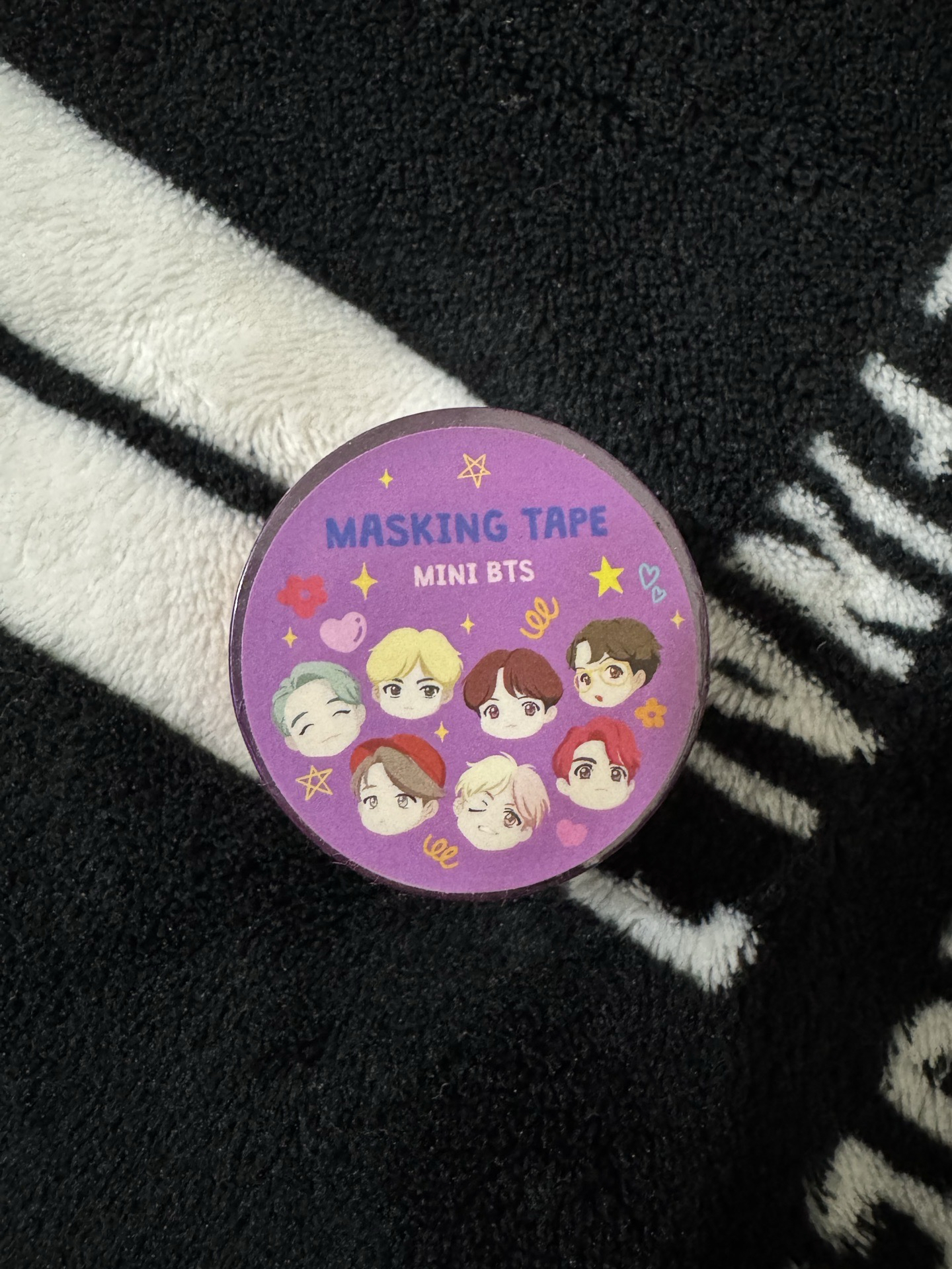 BTS x TinyTAN House of BTS 紙膠帶