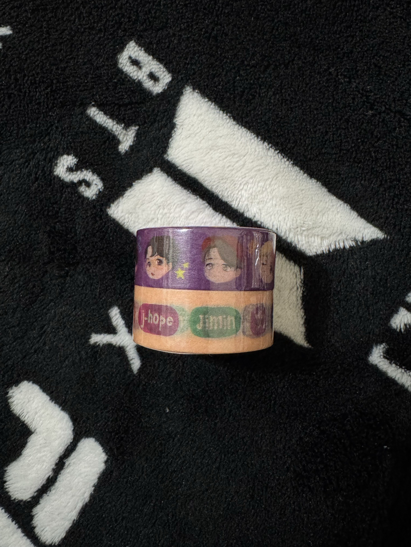 BTS x TinyTAN House of BTS 紙膠帶