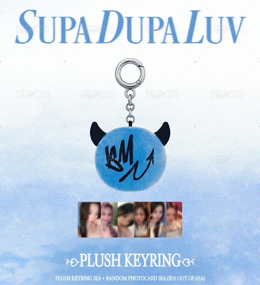 SUPA DUPA LUV 絨毛球（有附卡