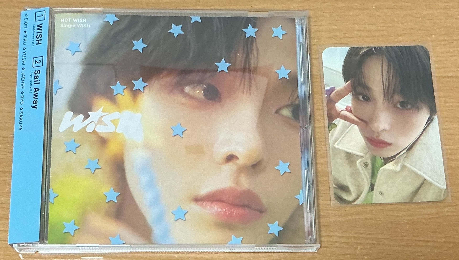 WISH 初回生產限定盤 RIKU全專