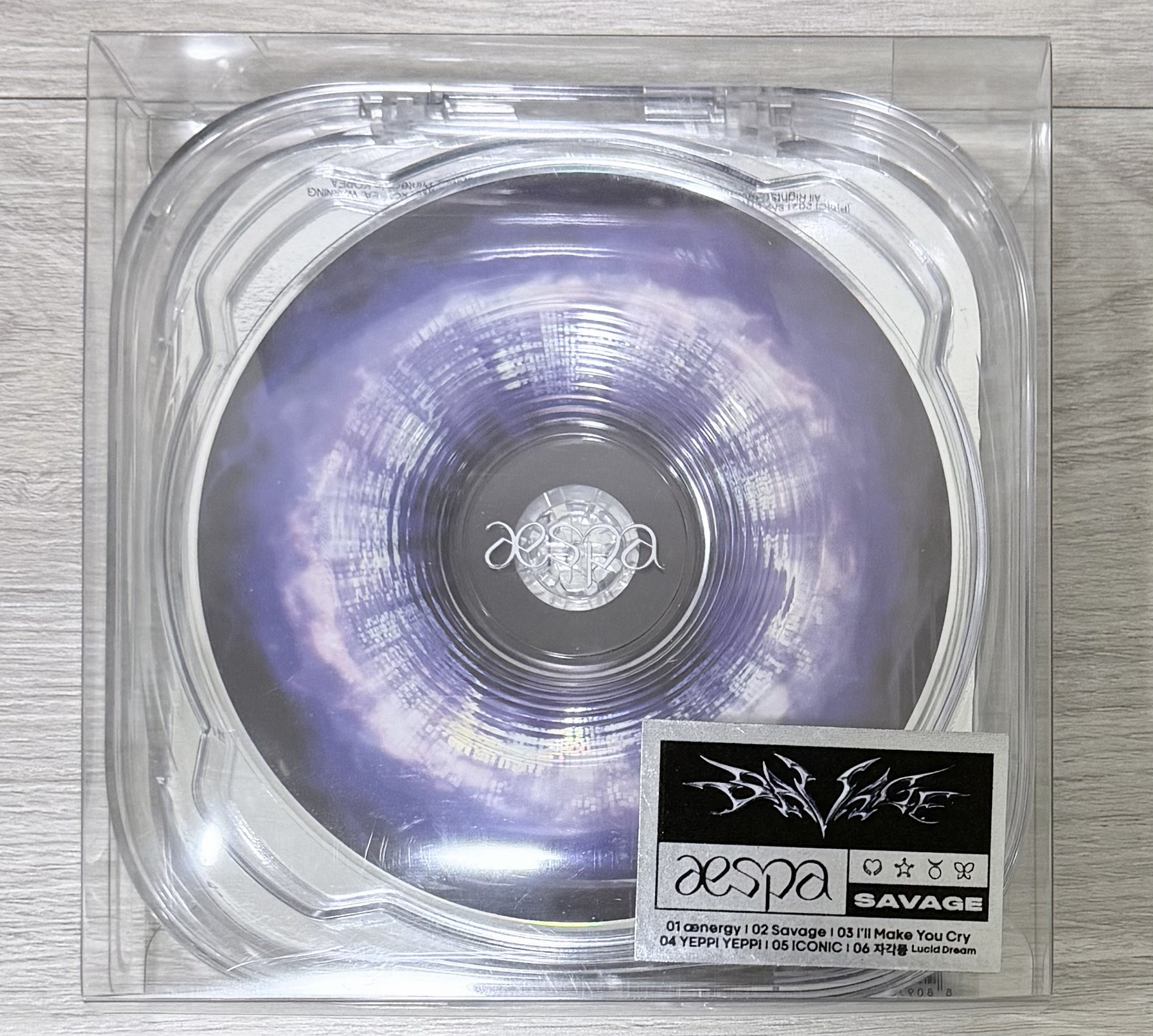 aespa SAVAGE 空專 非CDP