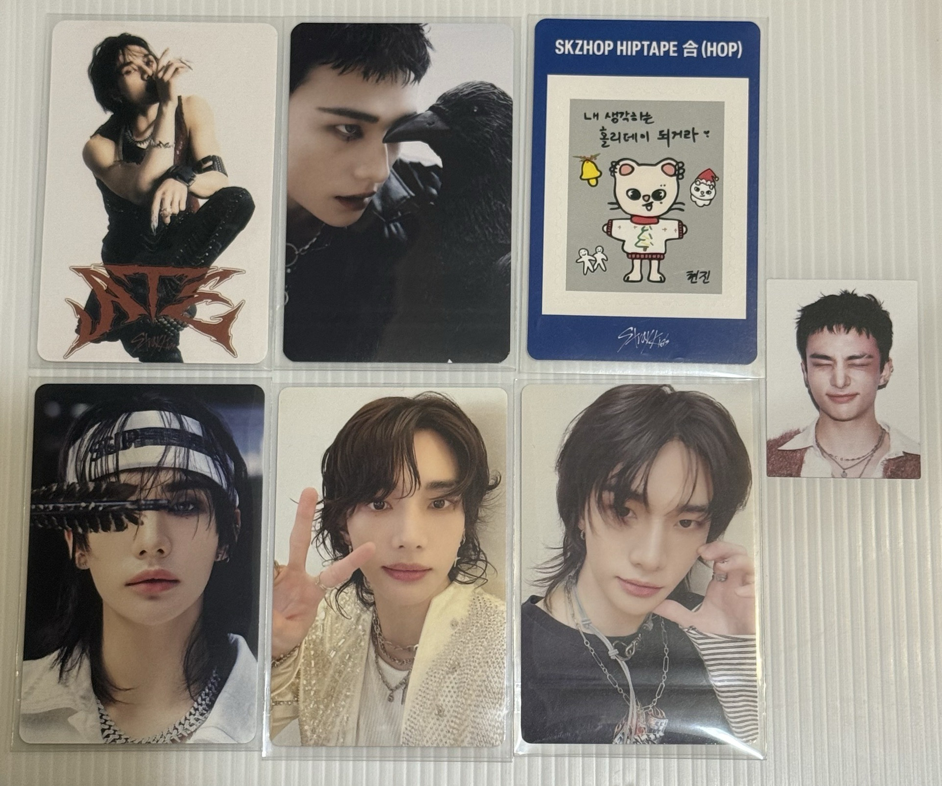 （現貨）stray kids 黃鉉辰盤出（7張）
