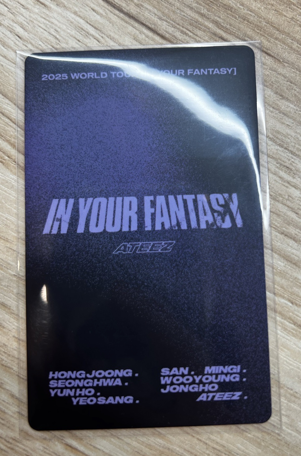 IN YOUR FANTASY 周邊卡 MITO卡套-旼琦