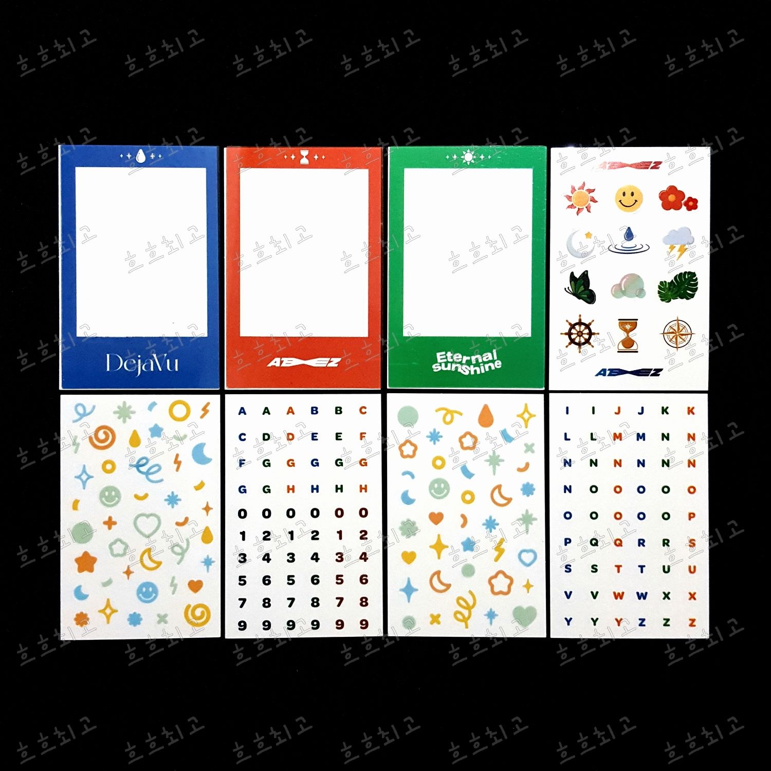 ATEEZ ZERO FEVER PART.3 SUBK SHOP MD DIY DECO SET