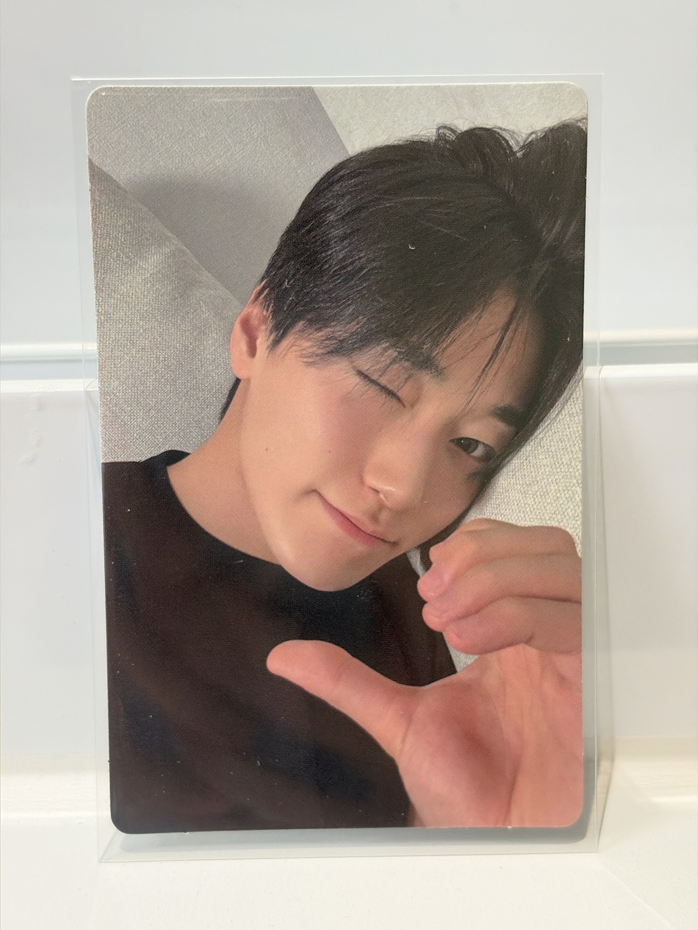 一早醒來就看到崔傘比愛心