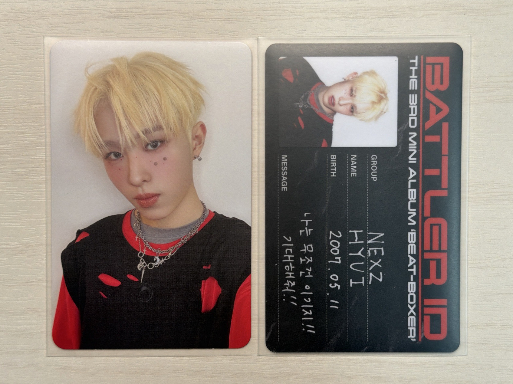 NEXZ Beat-Boxer專卡—Hyui