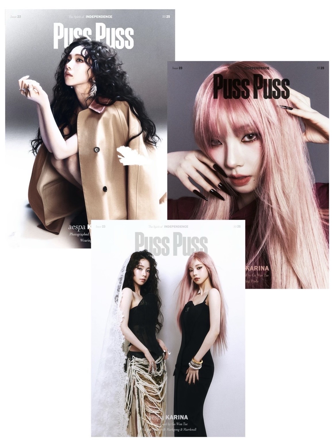 PUSS PUSS雜誌一套三本 CHIC雜誌一套兩本