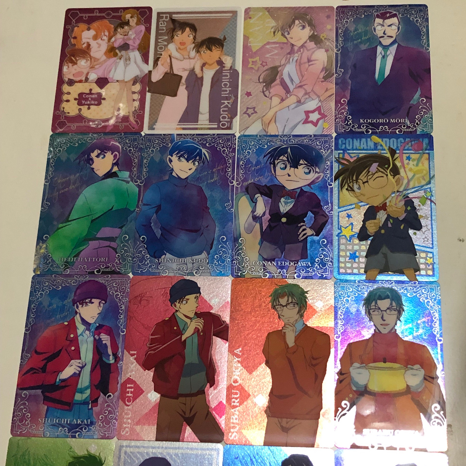 日本DAISO大創 柯南卡牌