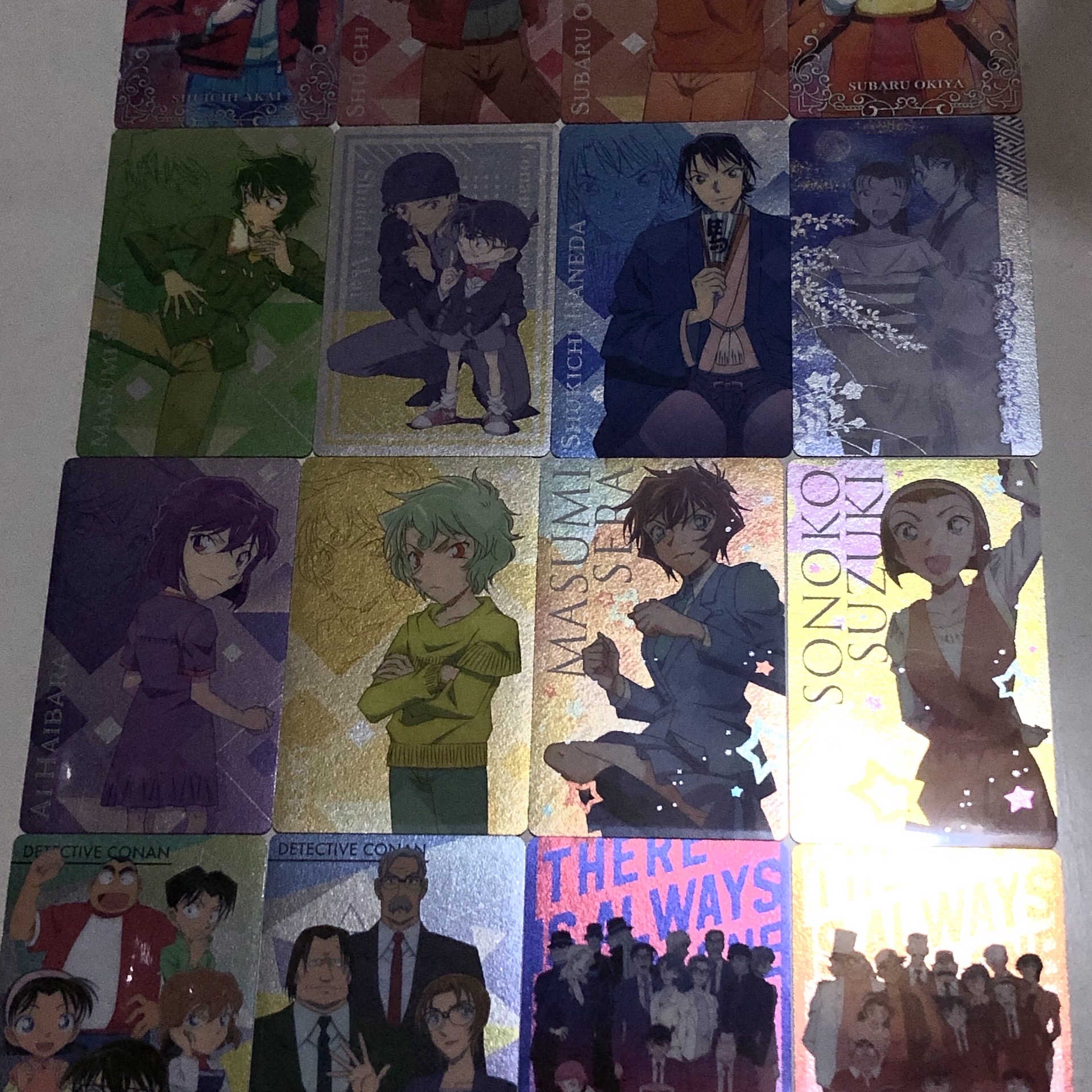 日本DAISO大創 柯南卡牌