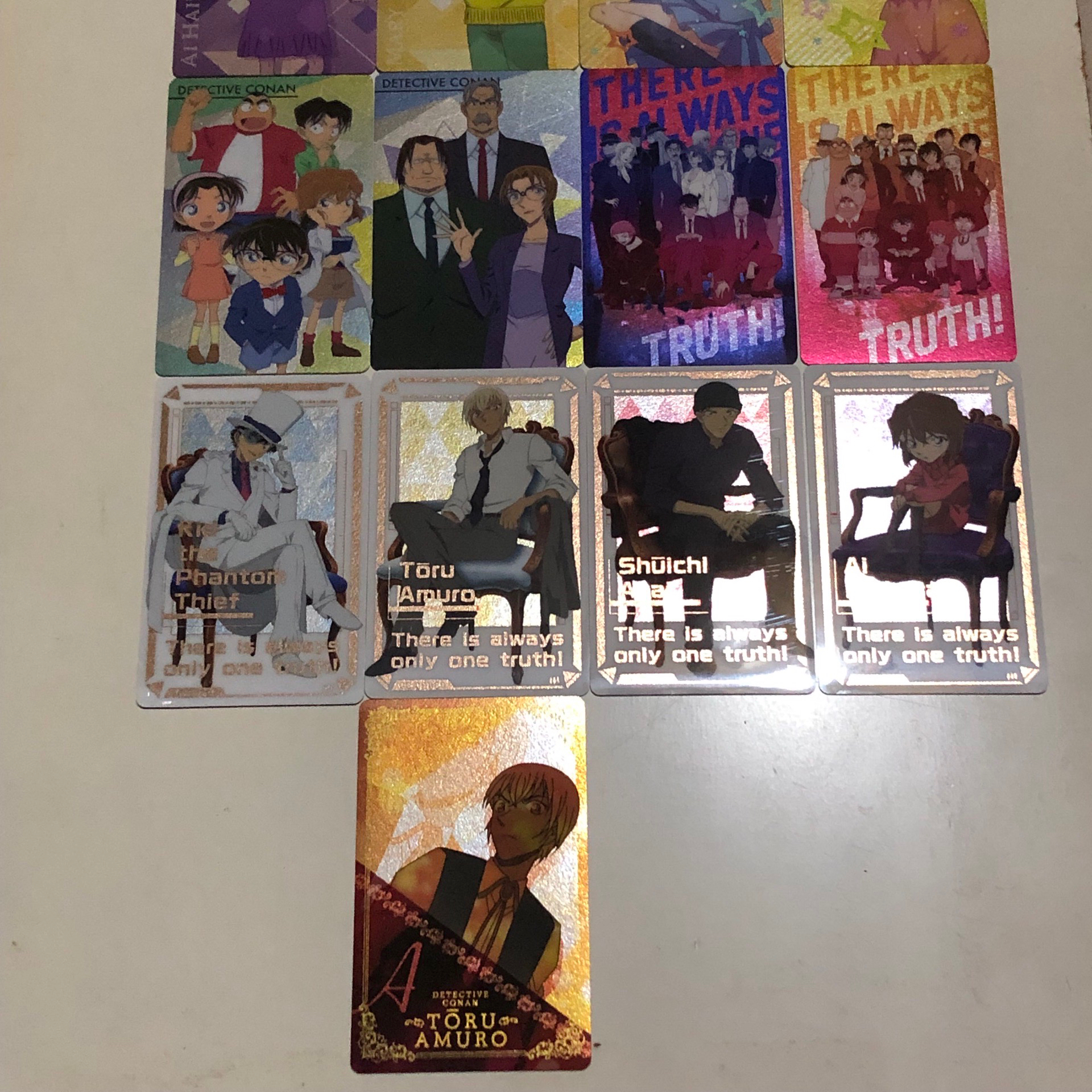 日本DAISO大創 柯南卡牌