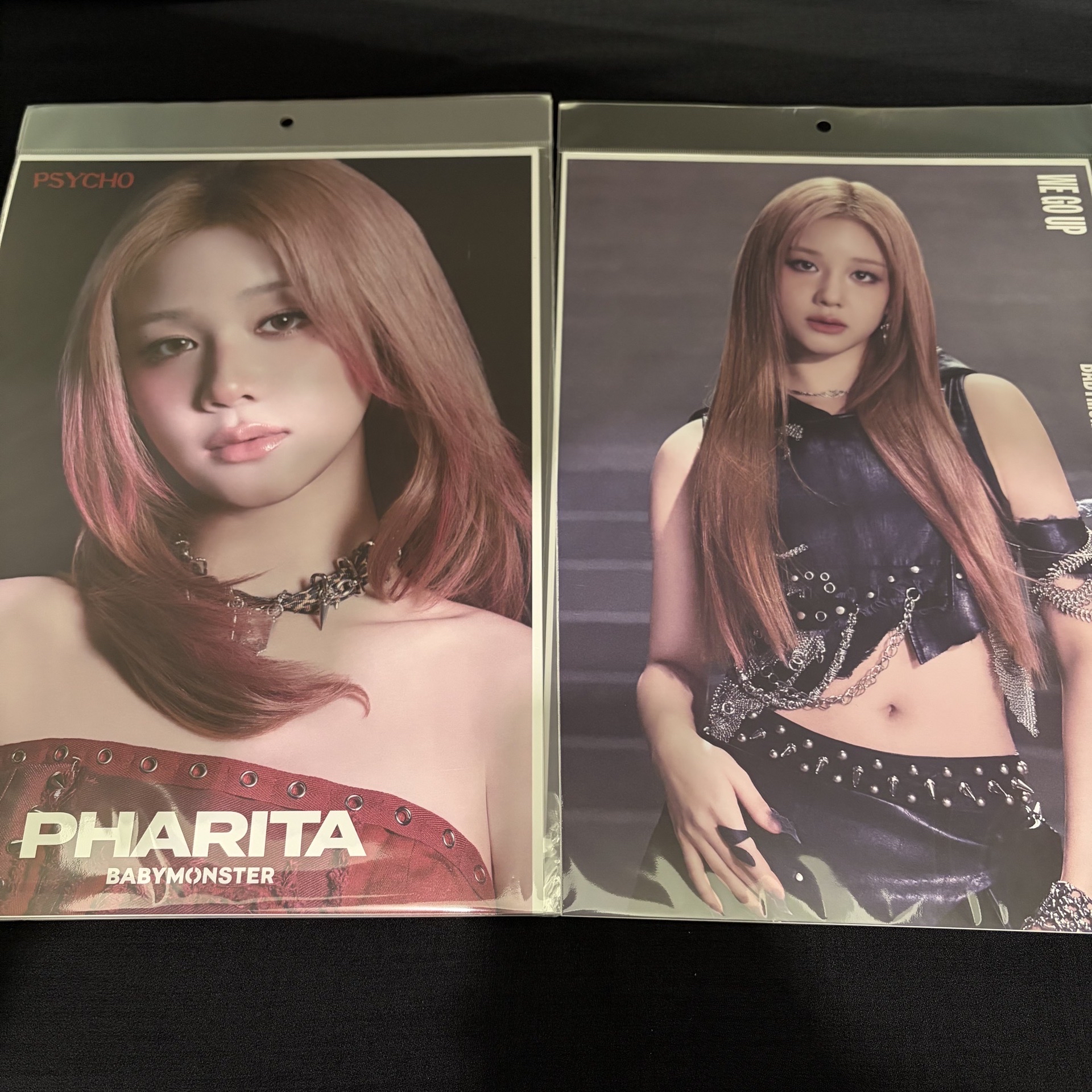 BABYMONSTER｜🇯🇵PSYCHO / WE GO UP PHARITA B4 海報 