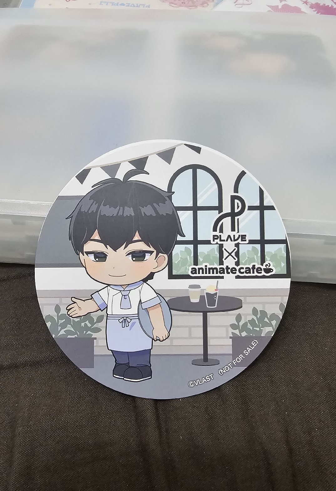 animate cafe 哈民 杯墊